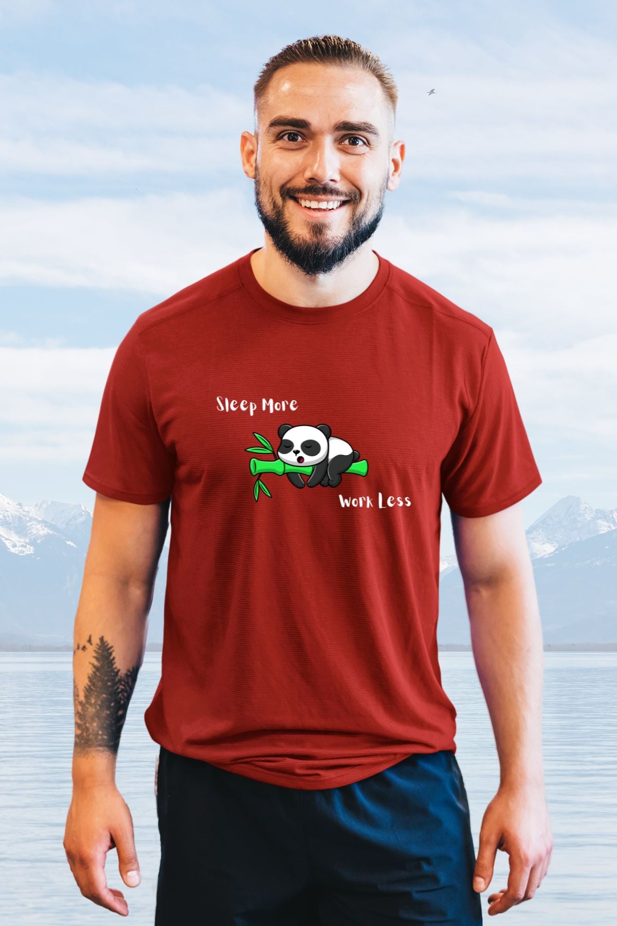 Lazy Panda Unisex T-Shirt
