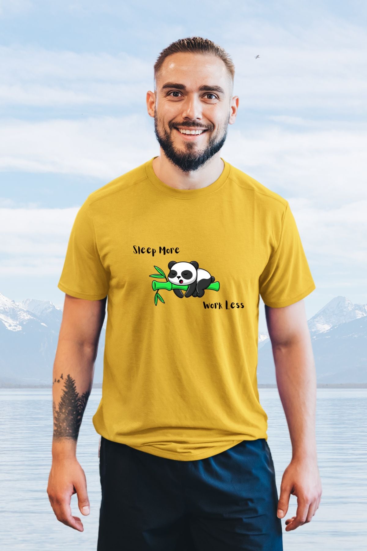 Lazy Panda Unisex T-Shirt