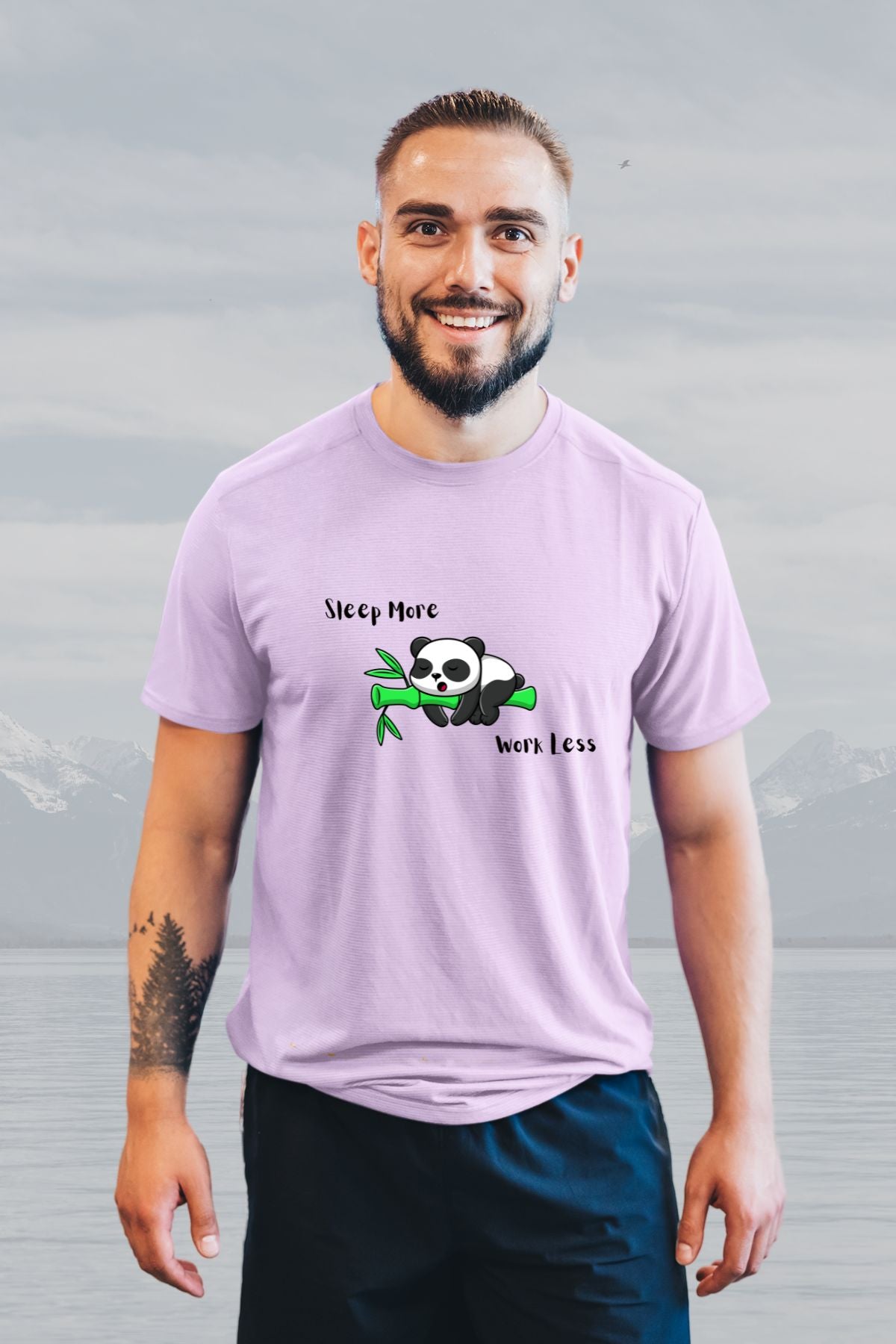 Lazy Panda Unisex T-Shirt