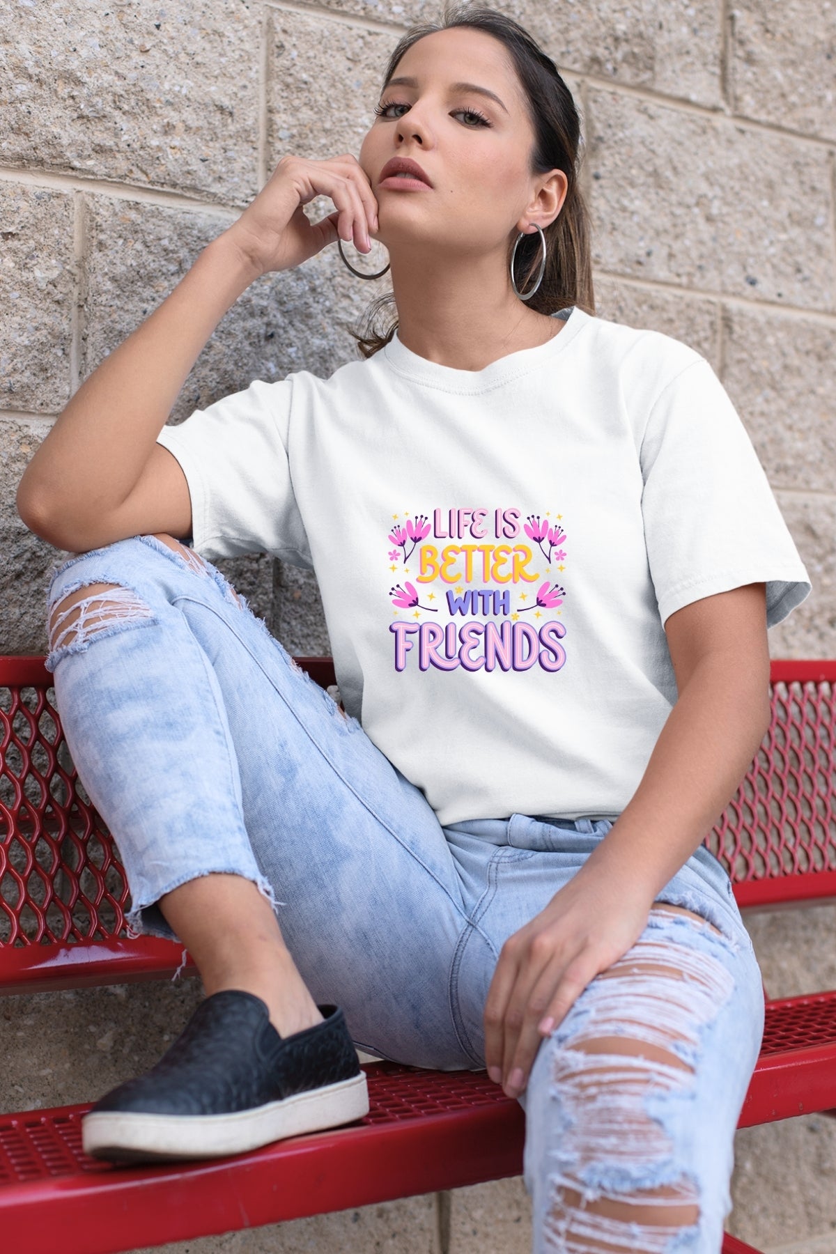 Life is better with Friend Unisex T-Shirt