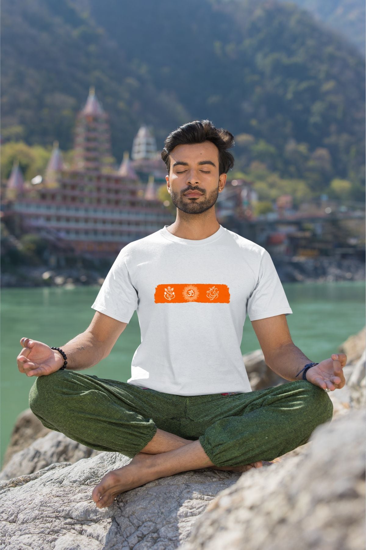 Om Ganpatiji Printed Unisex T-Shirts