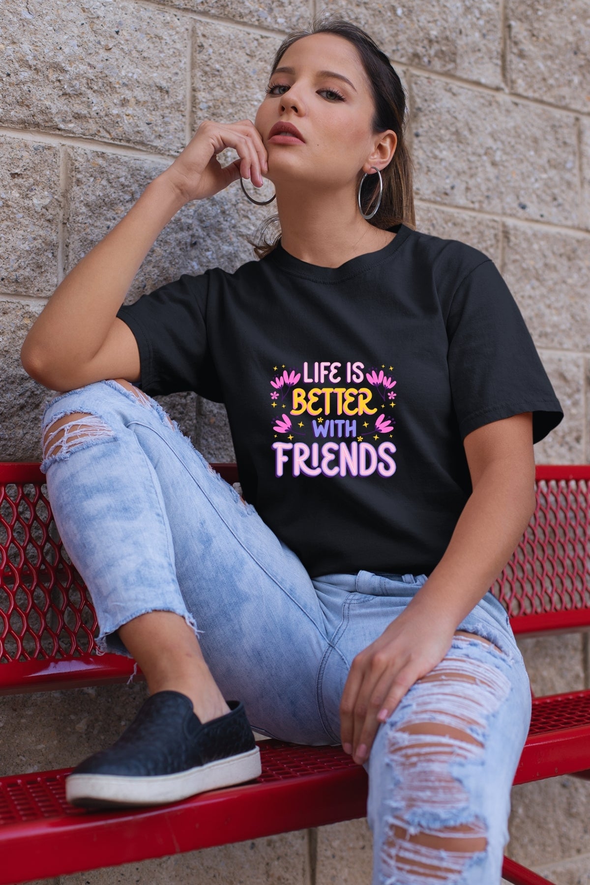 Life is better with Friend Unisex T-Shirt