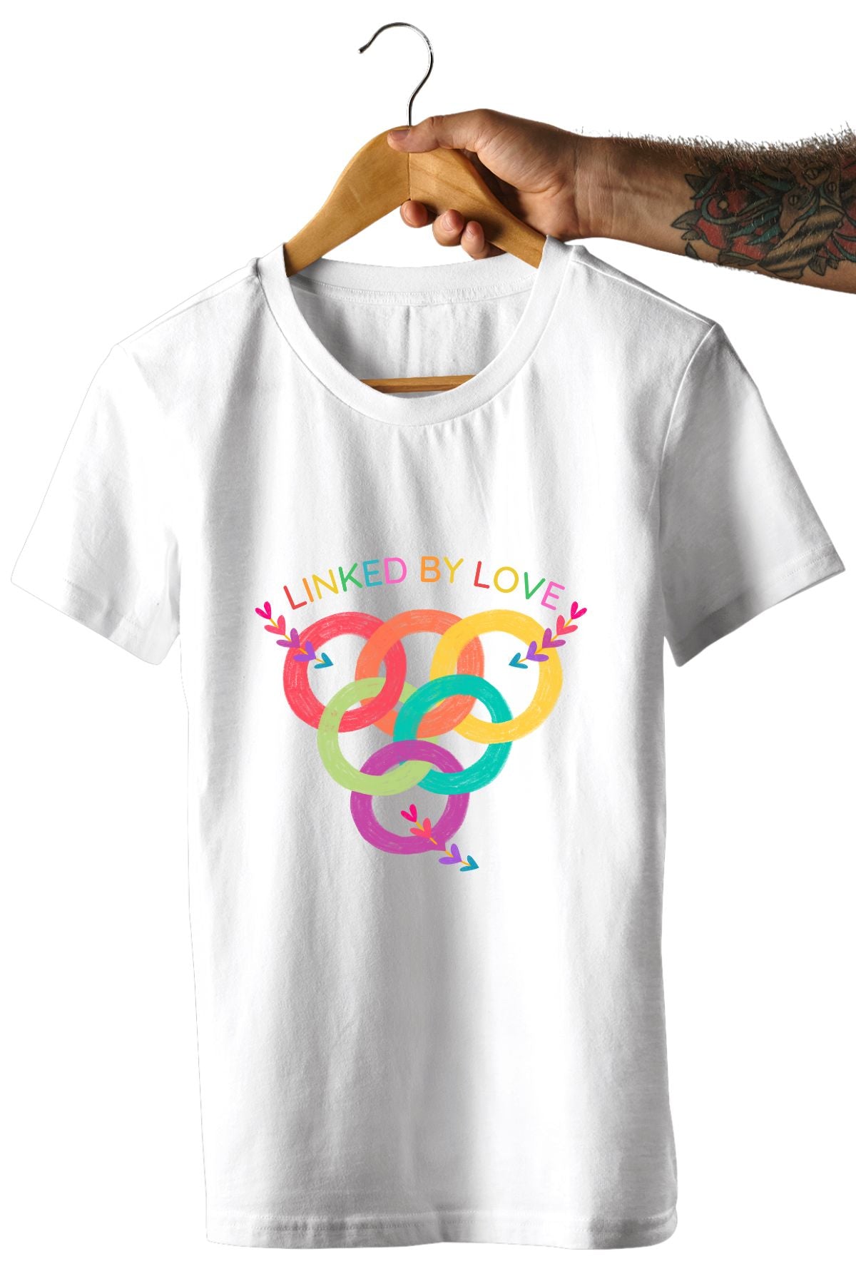 Linked by Love Unisex T-Shirt