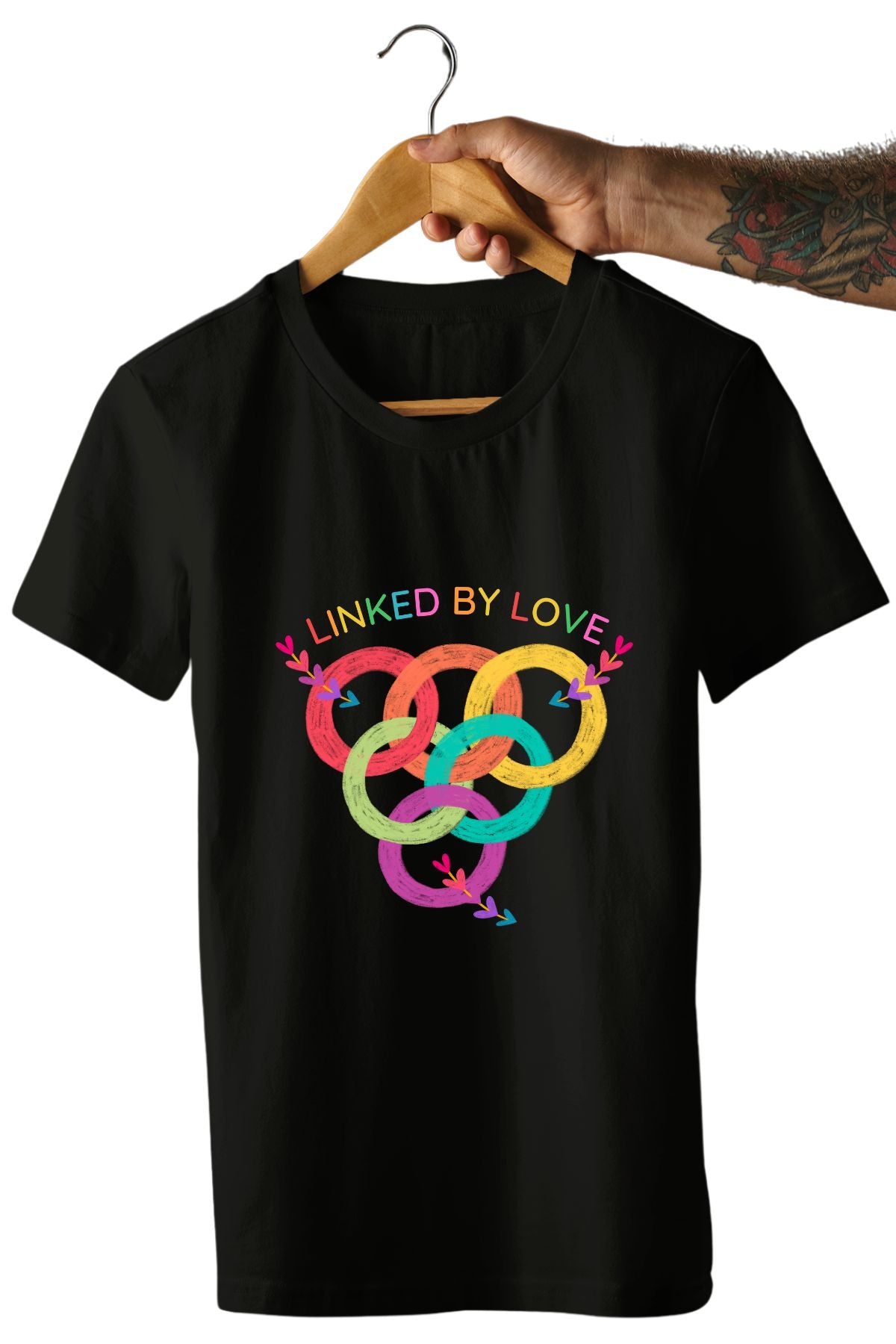 Linked by Love Unisex T-Shirt
