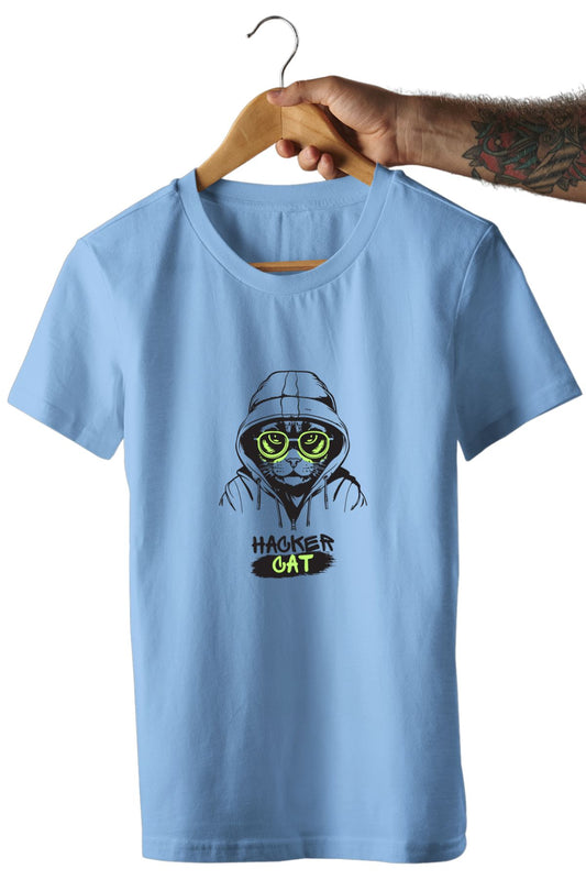 Hacker Cat Unisex T-Shirt