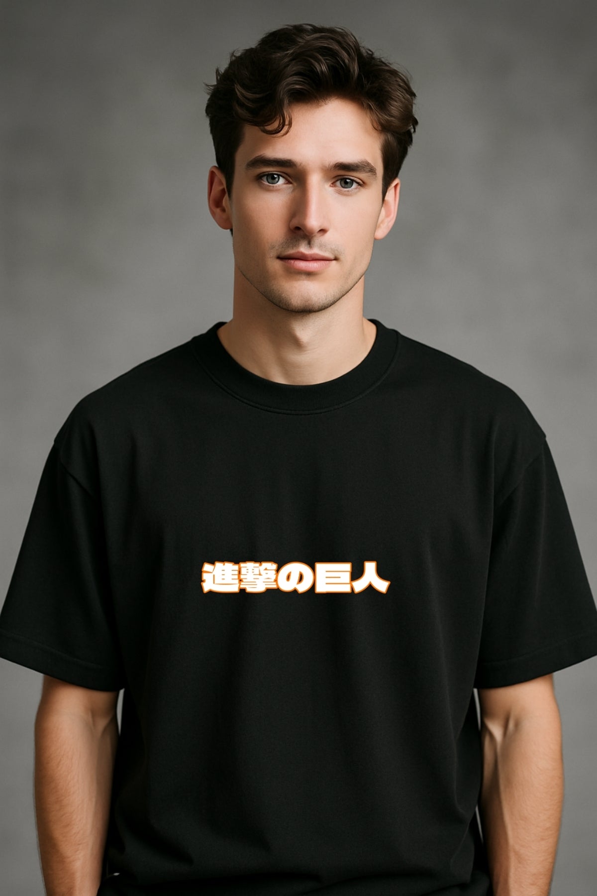 Levi Ackerman Anime Printed Oversize T-Shirt