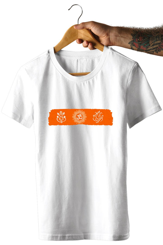 Om Ganpatiji Printed Unisex T-Shirts