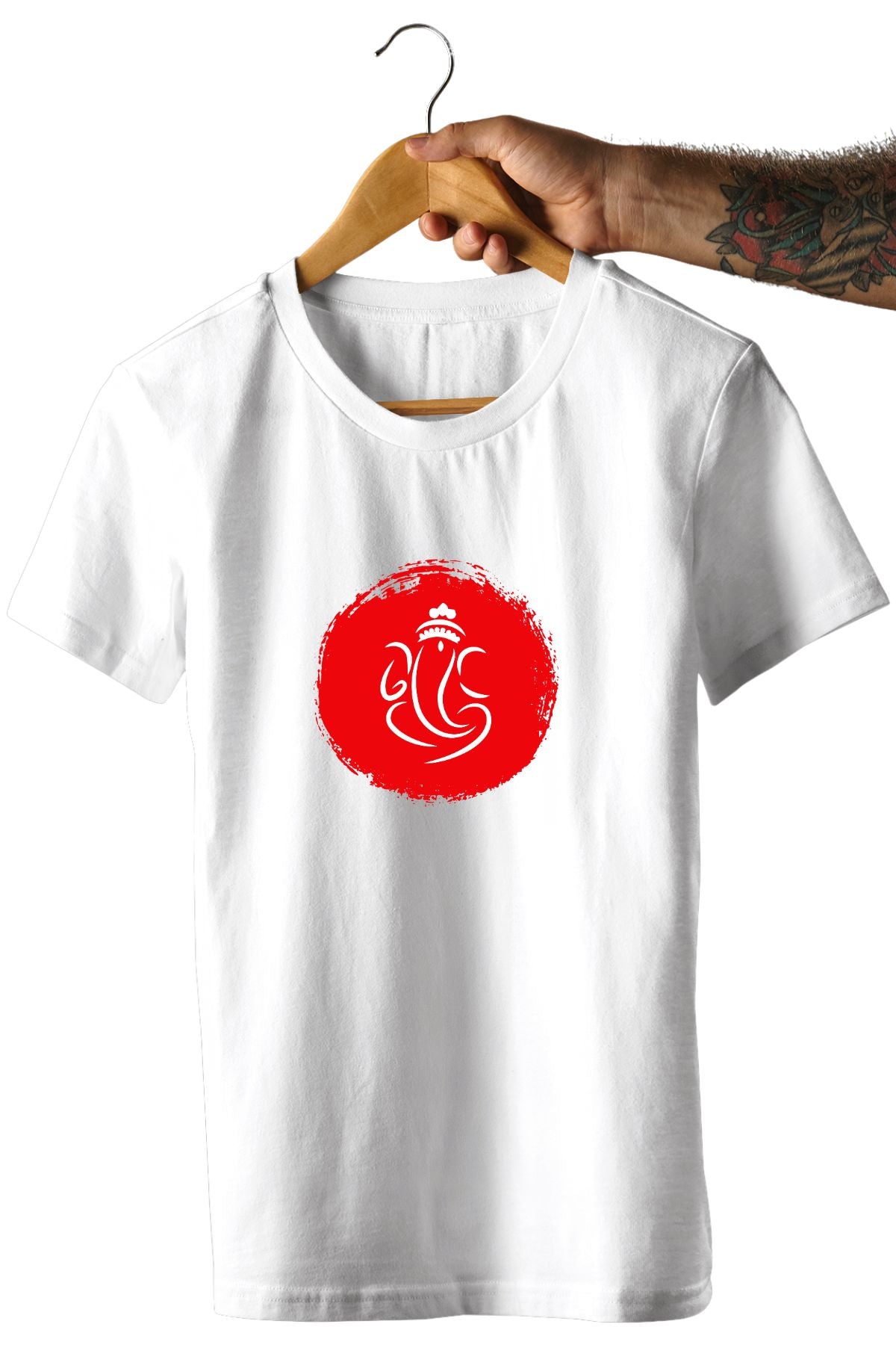 Vakratund Ganpatiji Printed Unisex T-Shirts