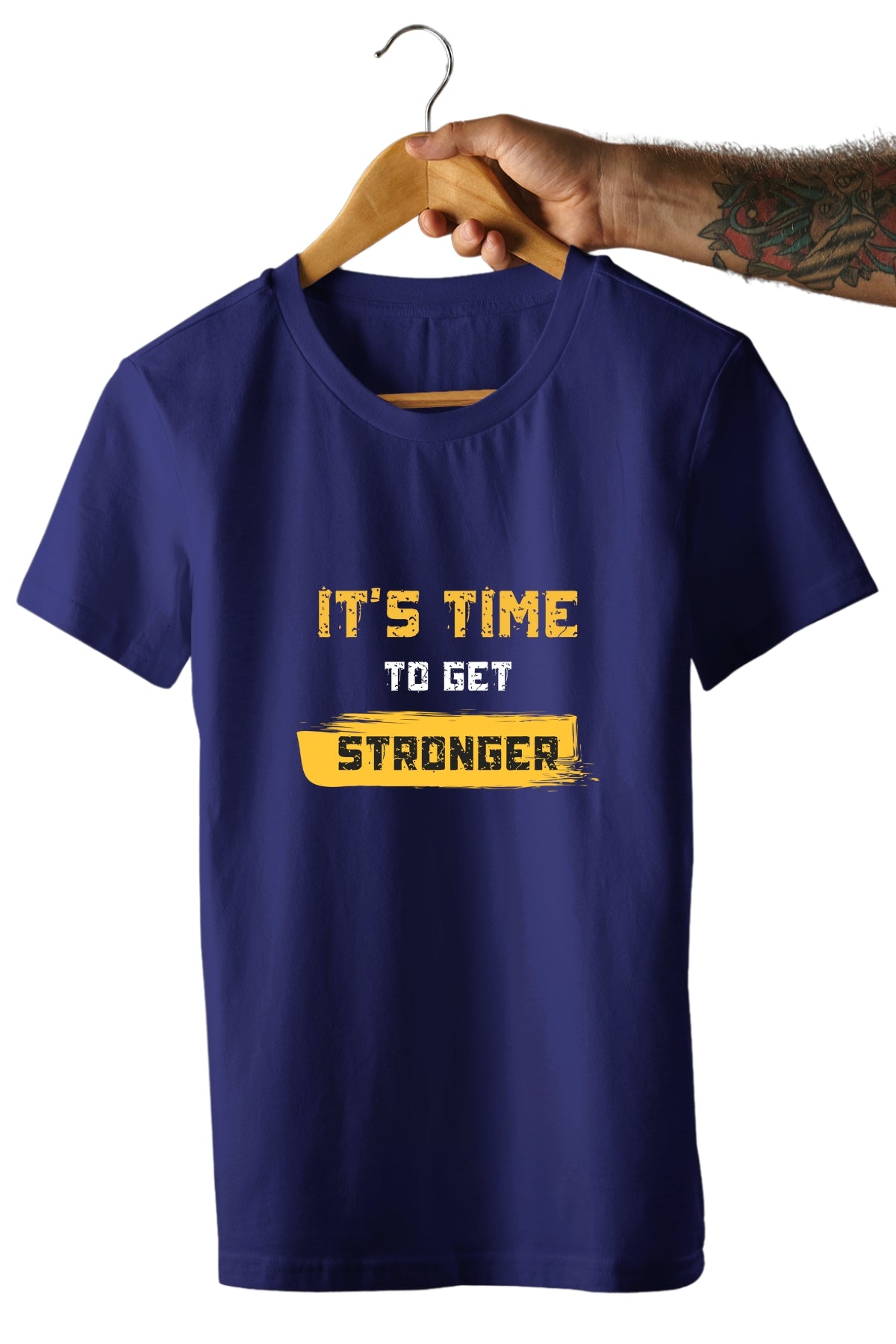 Time to get stronger Unisex Printed T-Shirt