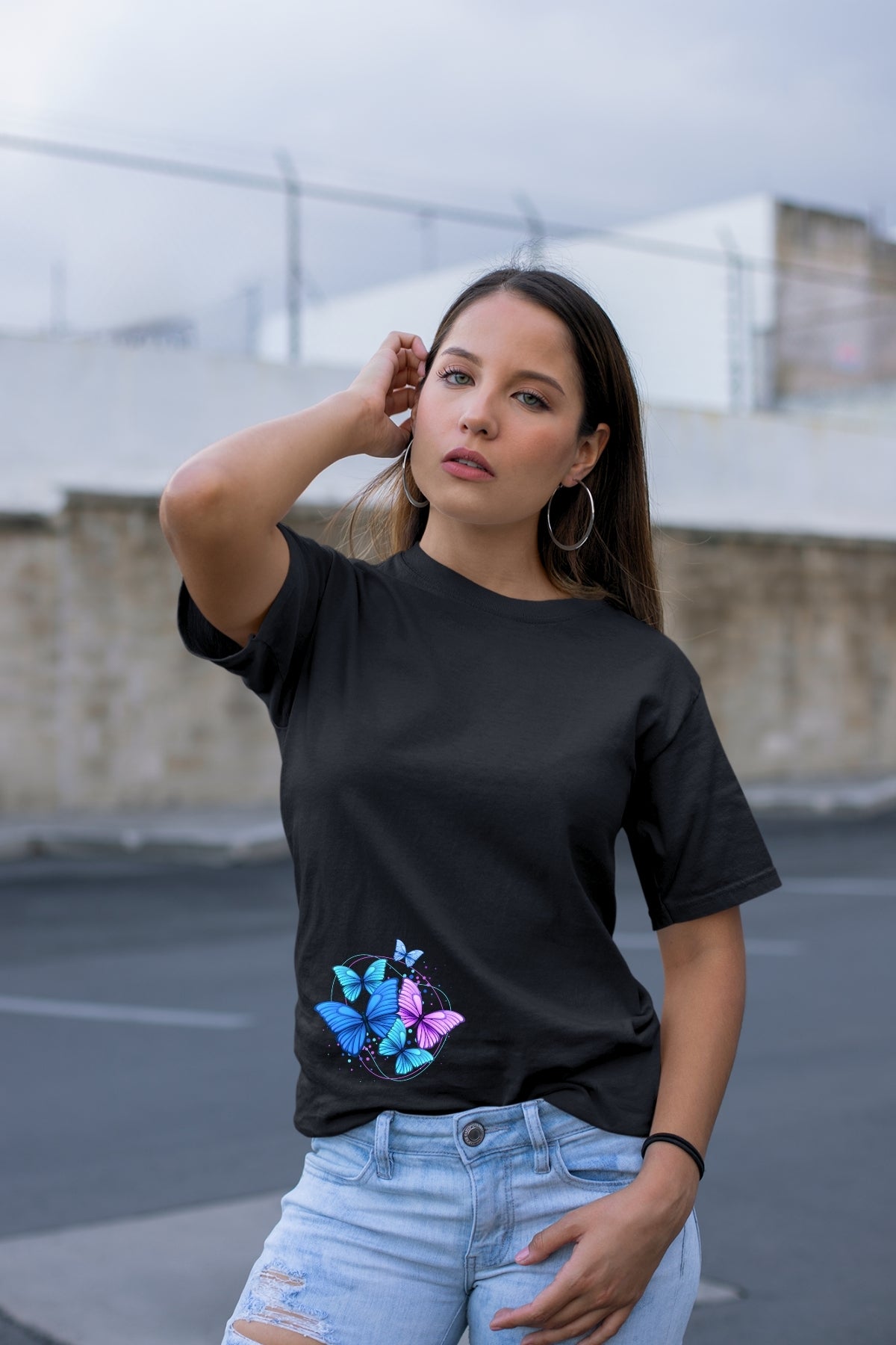 Colourful Butterfly Unisex T-Shirt
