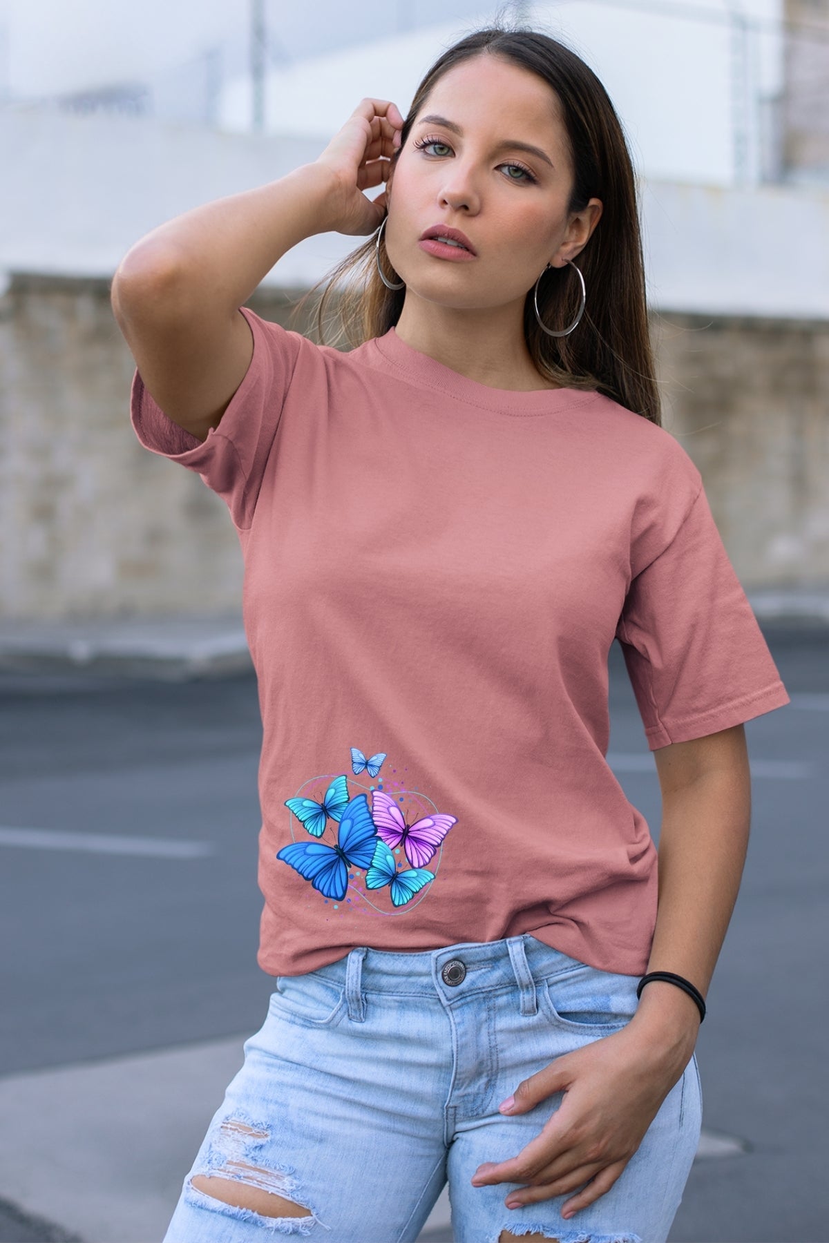 Colourful Butterfly Unisex T-Shirt