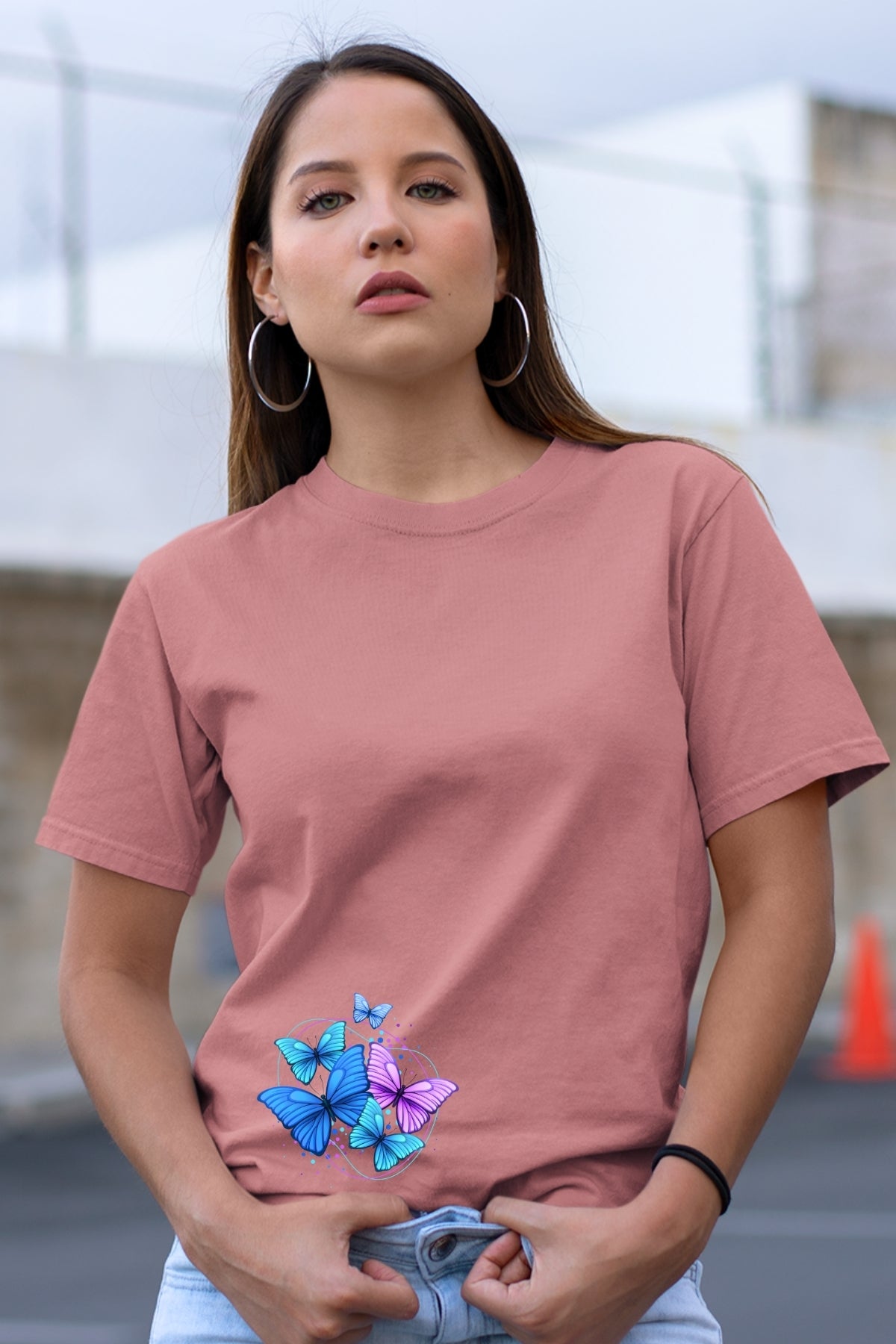 Colourful Butterfly Unisex T-Shirt