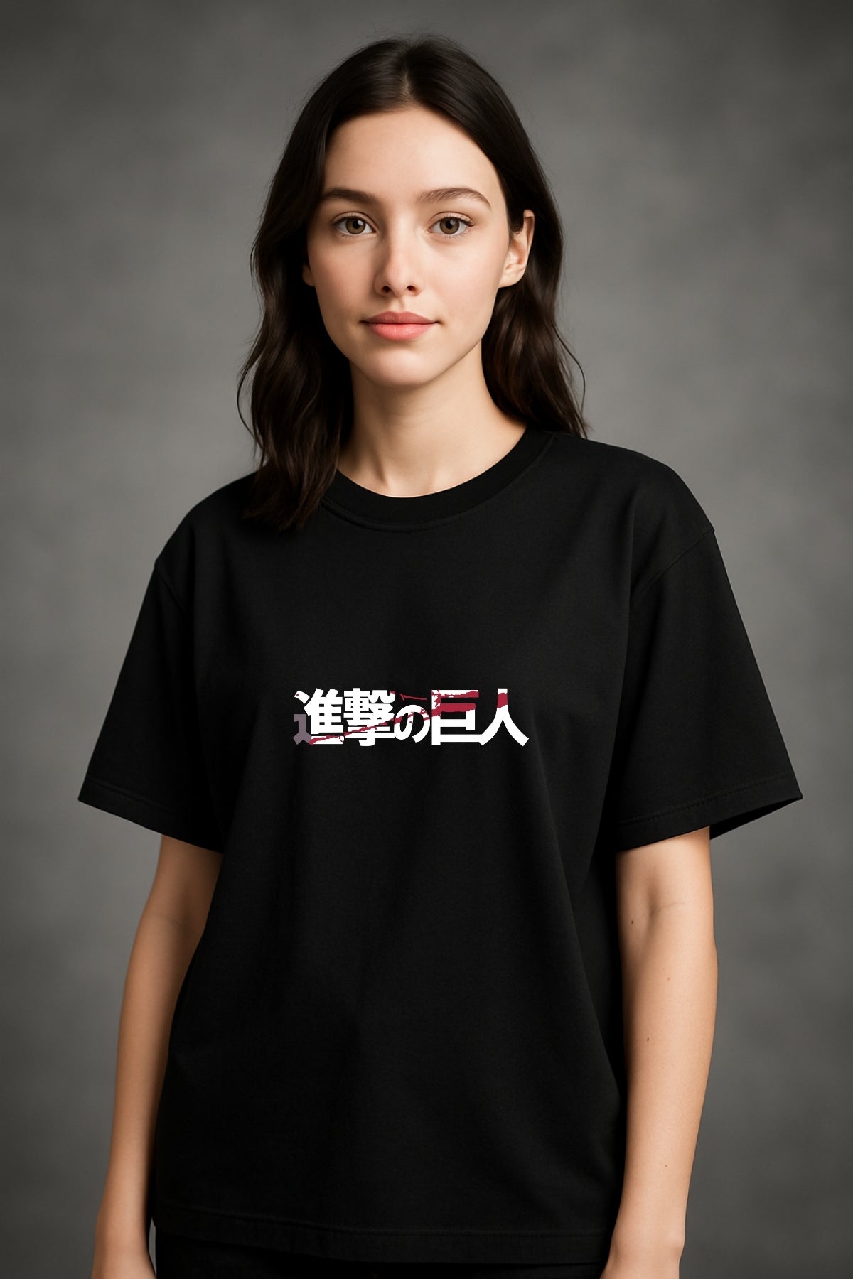 Eren Attack Titan Anime Printed Oversize T-Shirt