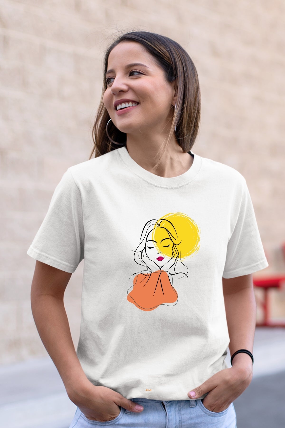 Relax Sun Girl Unisex T-Shirt