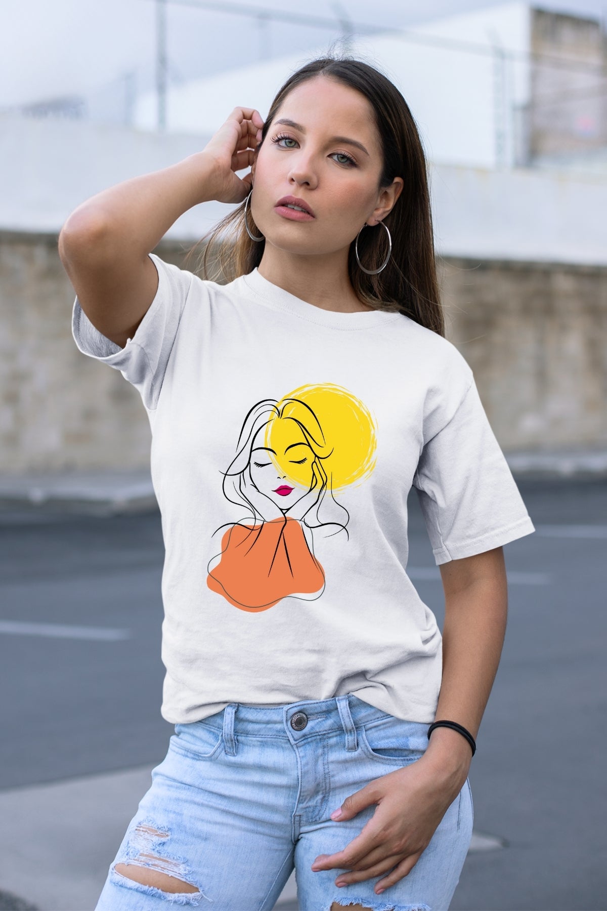 Relax Sun Girl Unisex T-Shirt