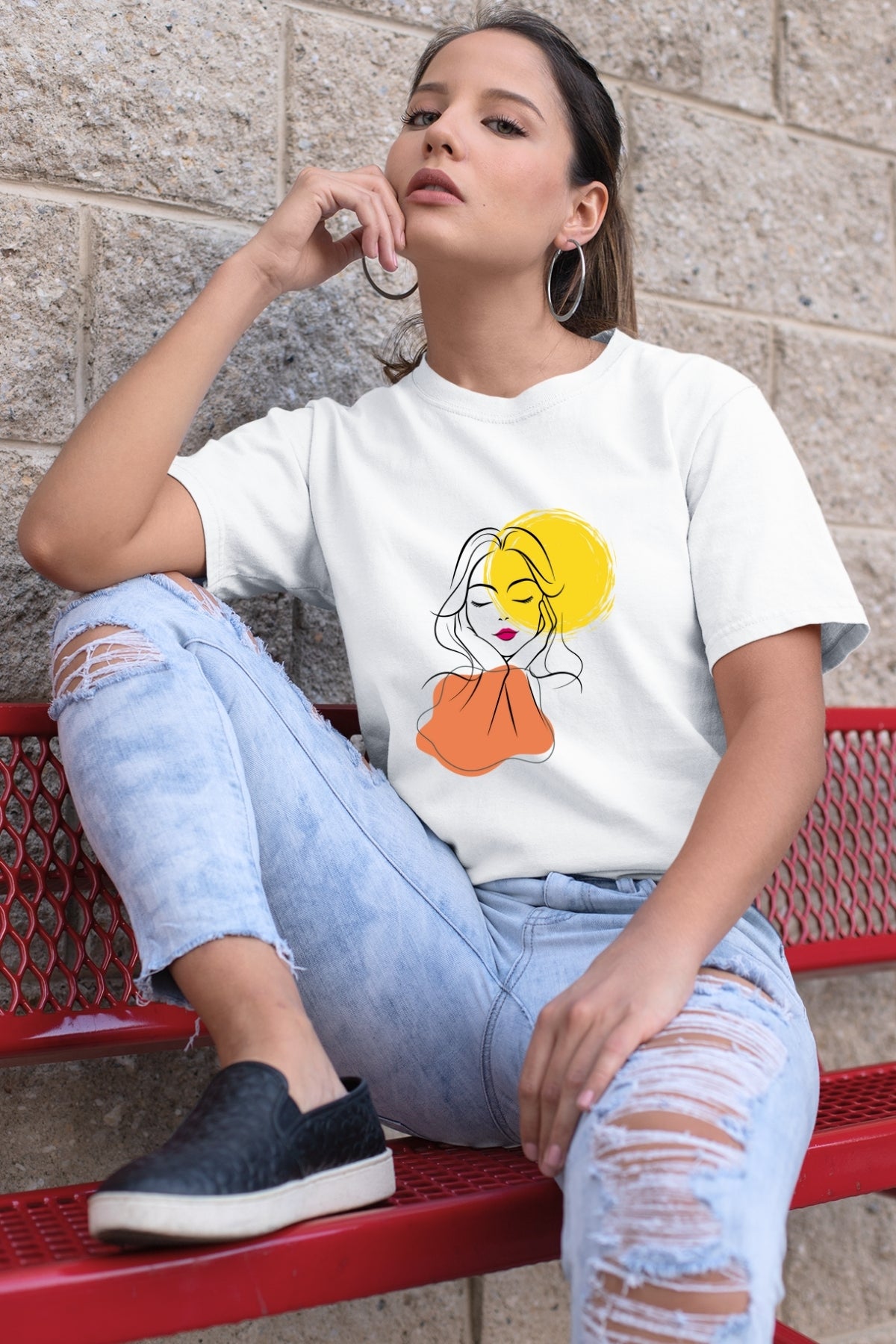 Relax Sun Girl Unisex T-Shirt