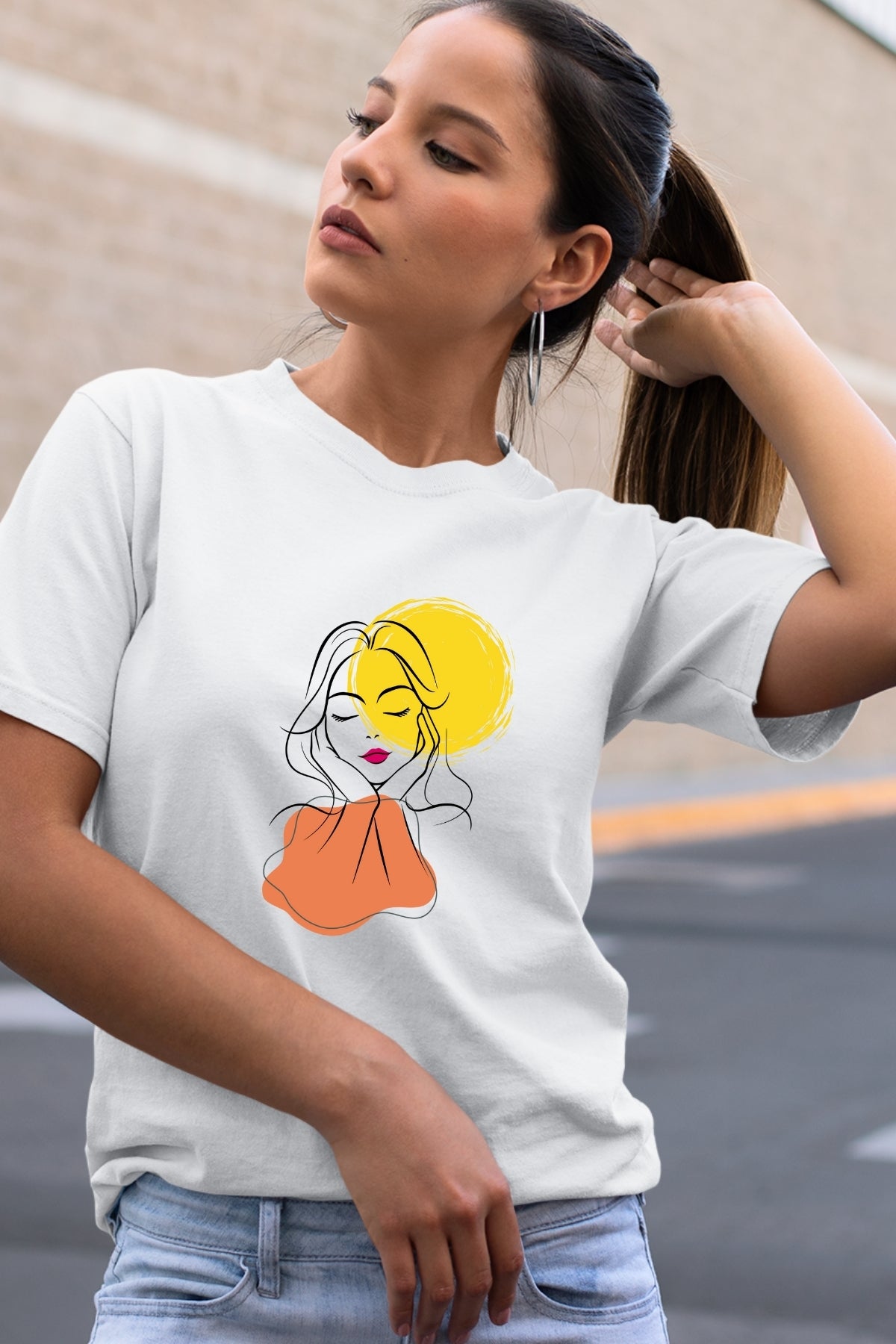 Relax Sun Girl Unisex T-Shirt