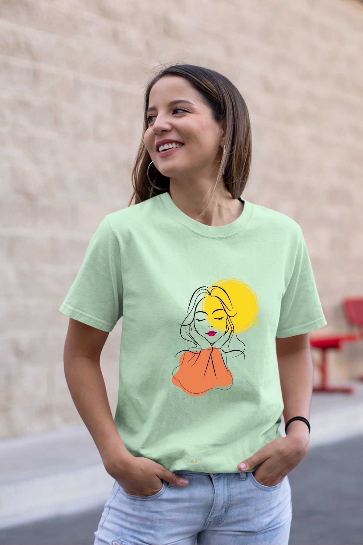 Relax Sun Girl Unisex T-Shirt