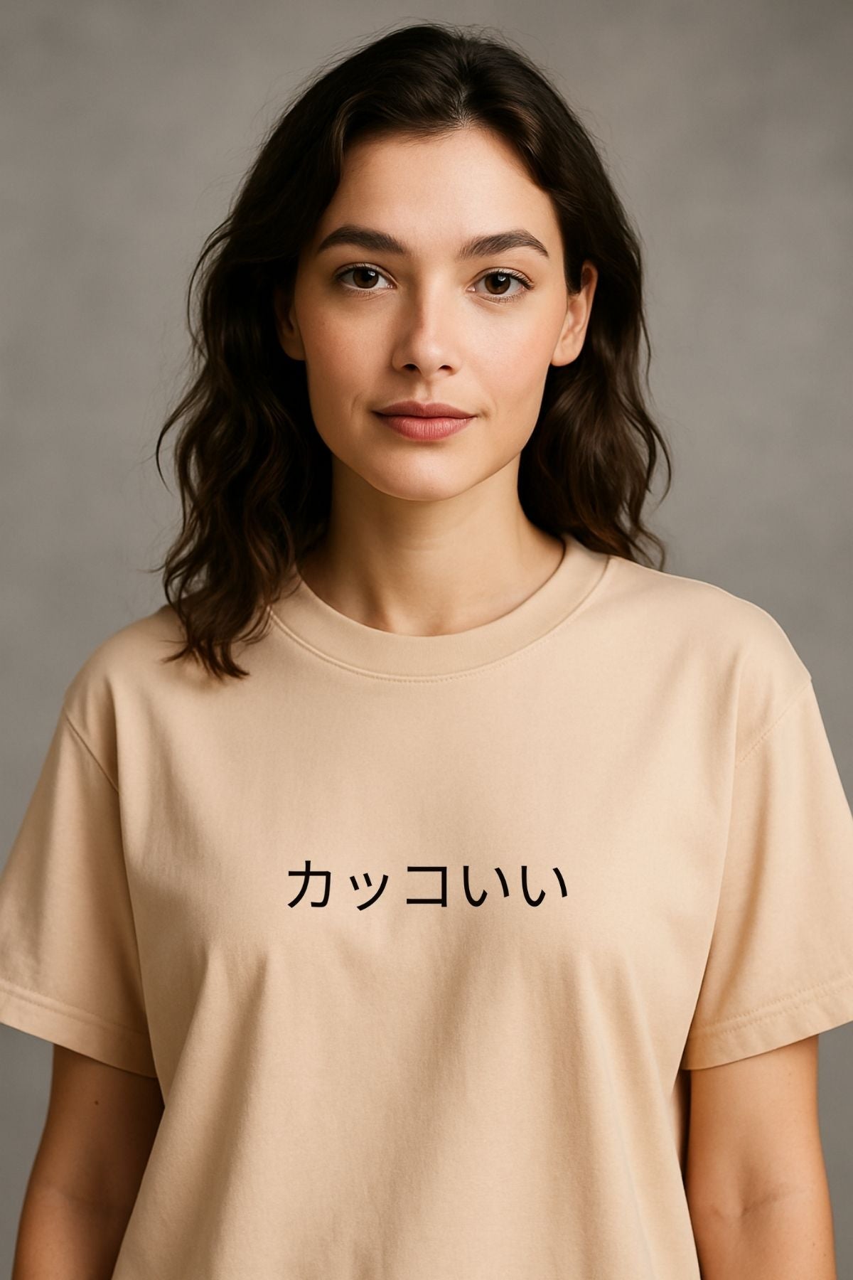 Kakkoi Cool Cat with Hat Printed Oversize T-Shirt