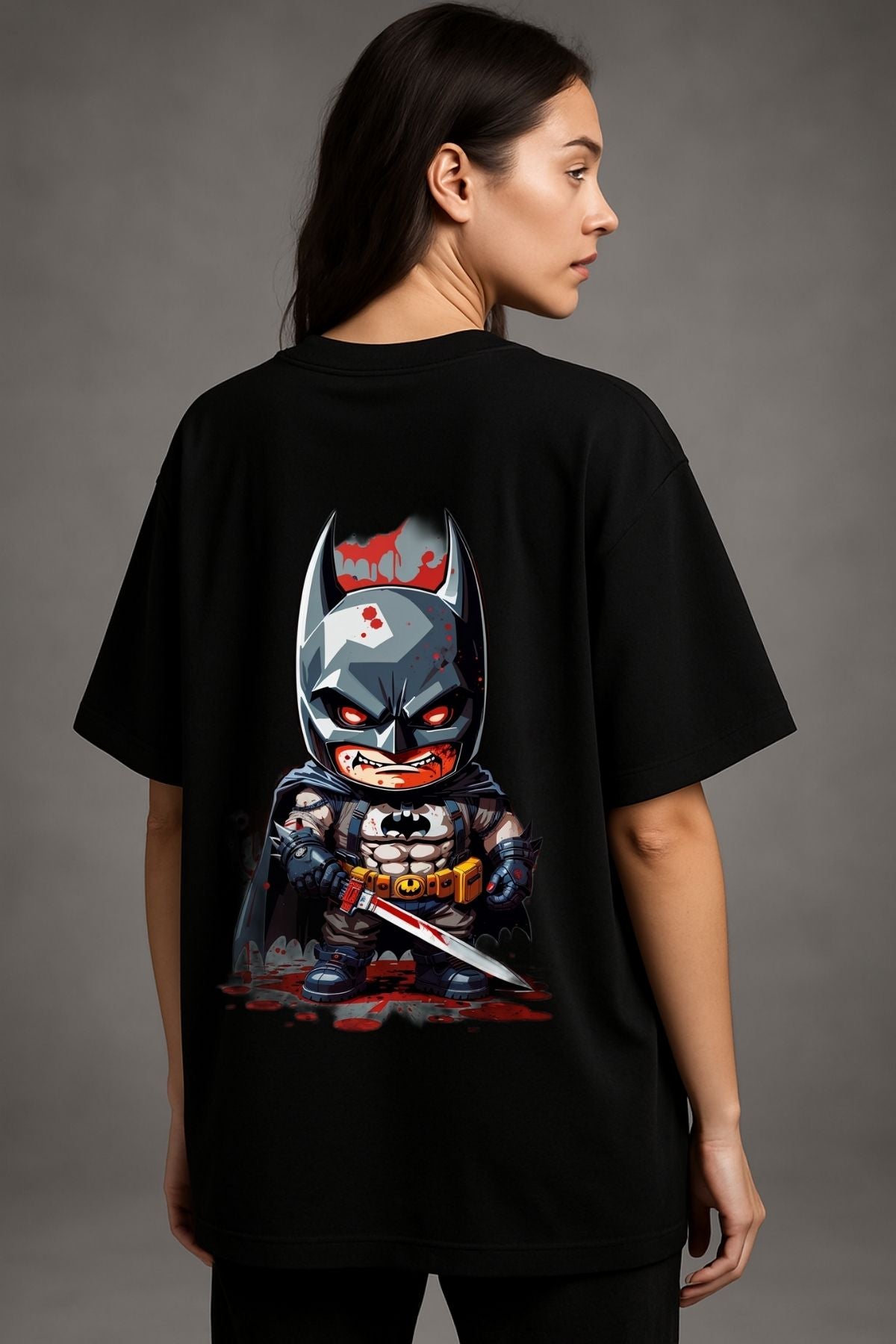 Baby Batman Printed Oversize T-Shirt