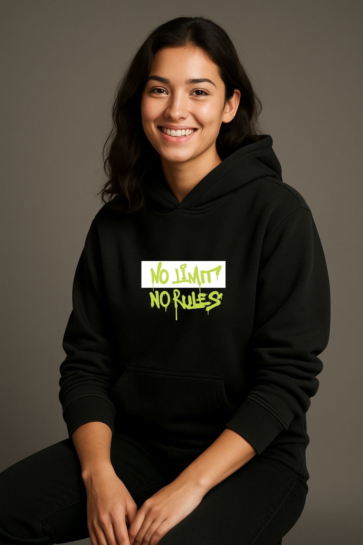 No Limits No RulesMen Women Hoodies