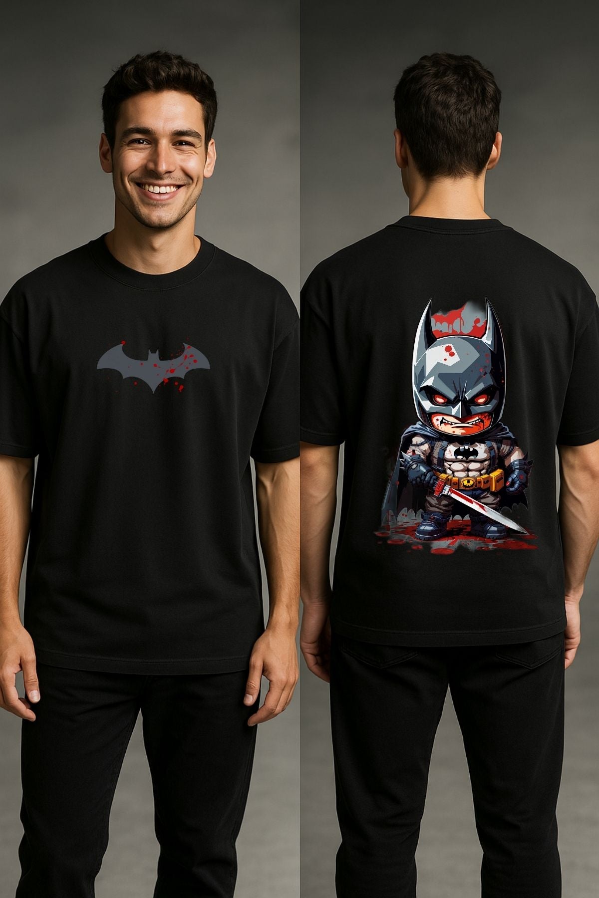 Baby Batman Printed Oversize T-Shirt