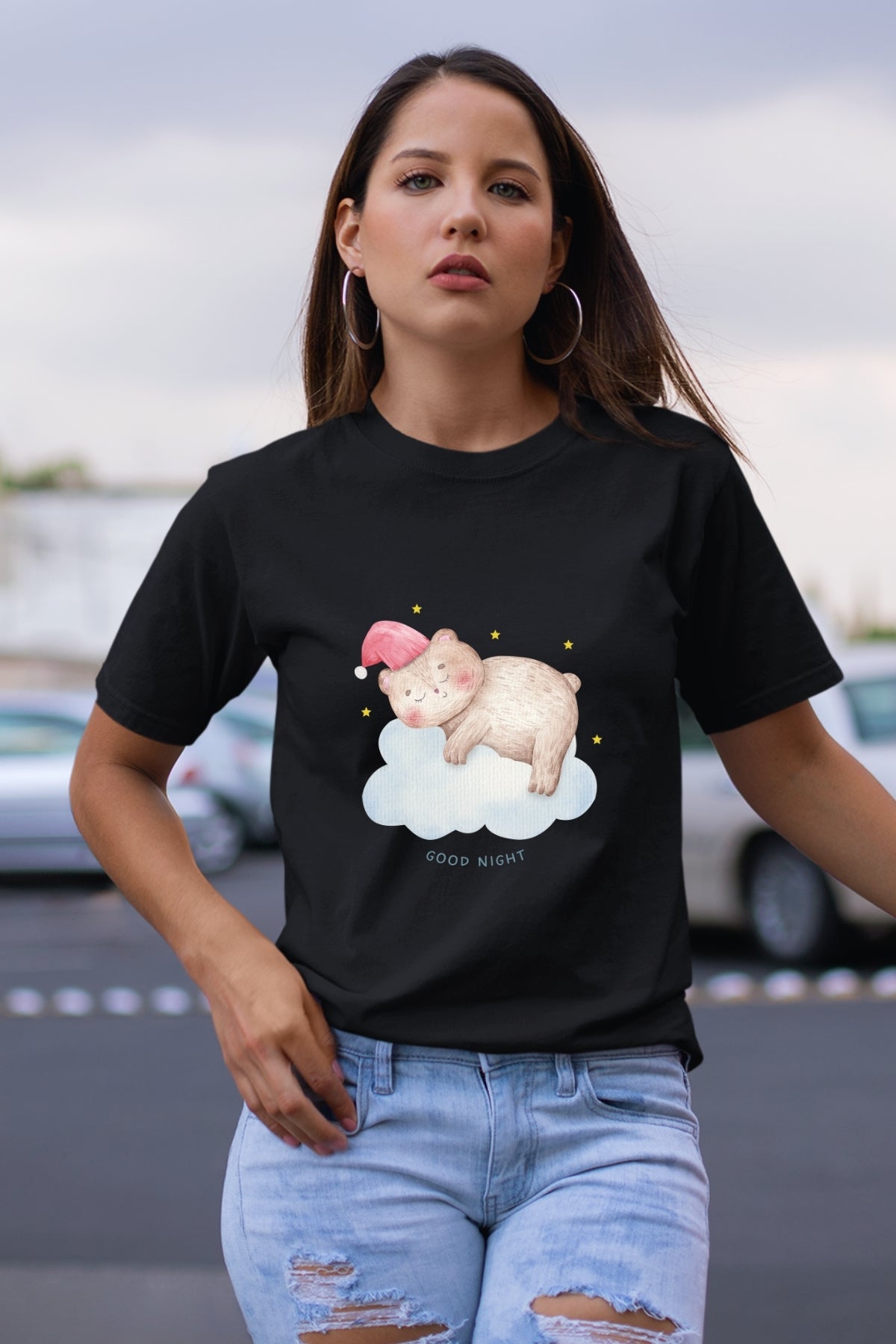 Good Night Panda Unisex T-Shirt