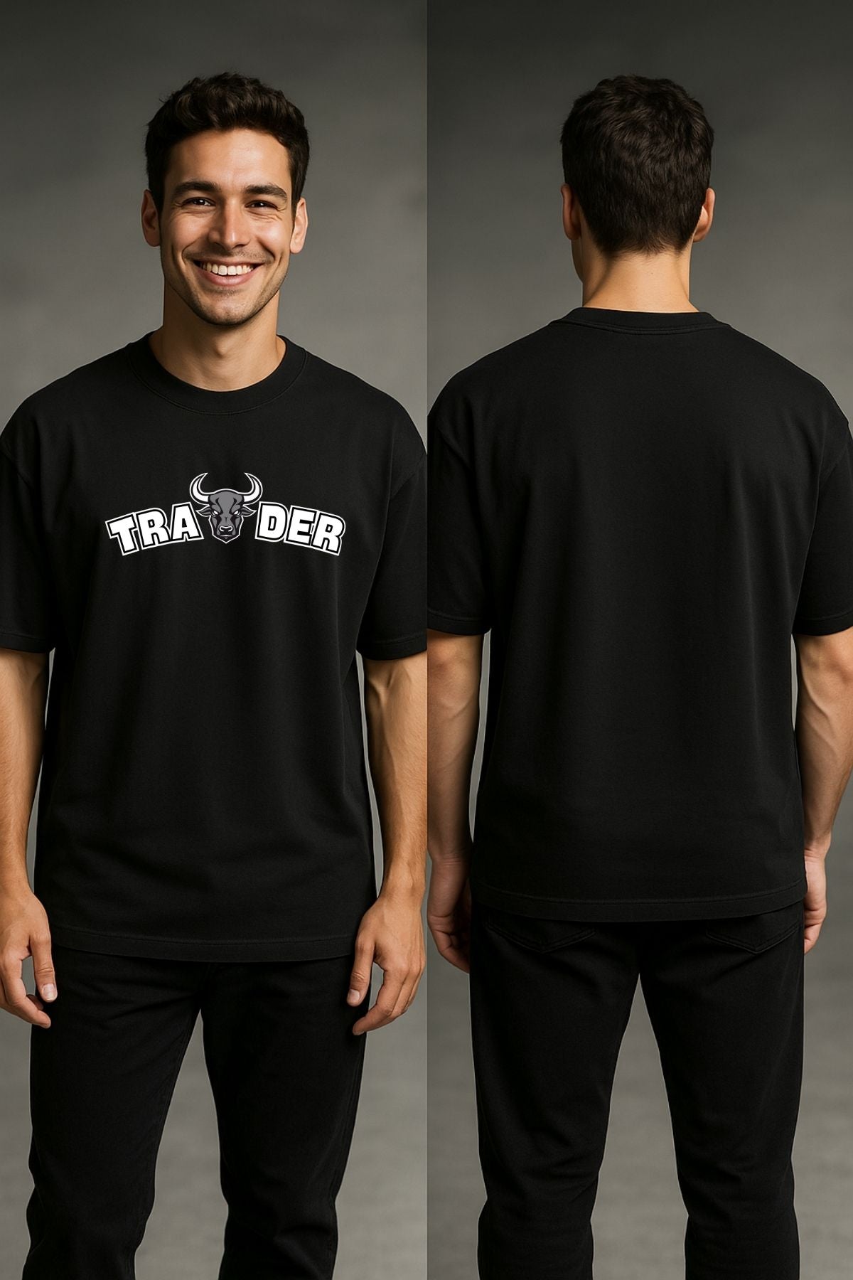Trading Bull Printed Oversize T-Shirt