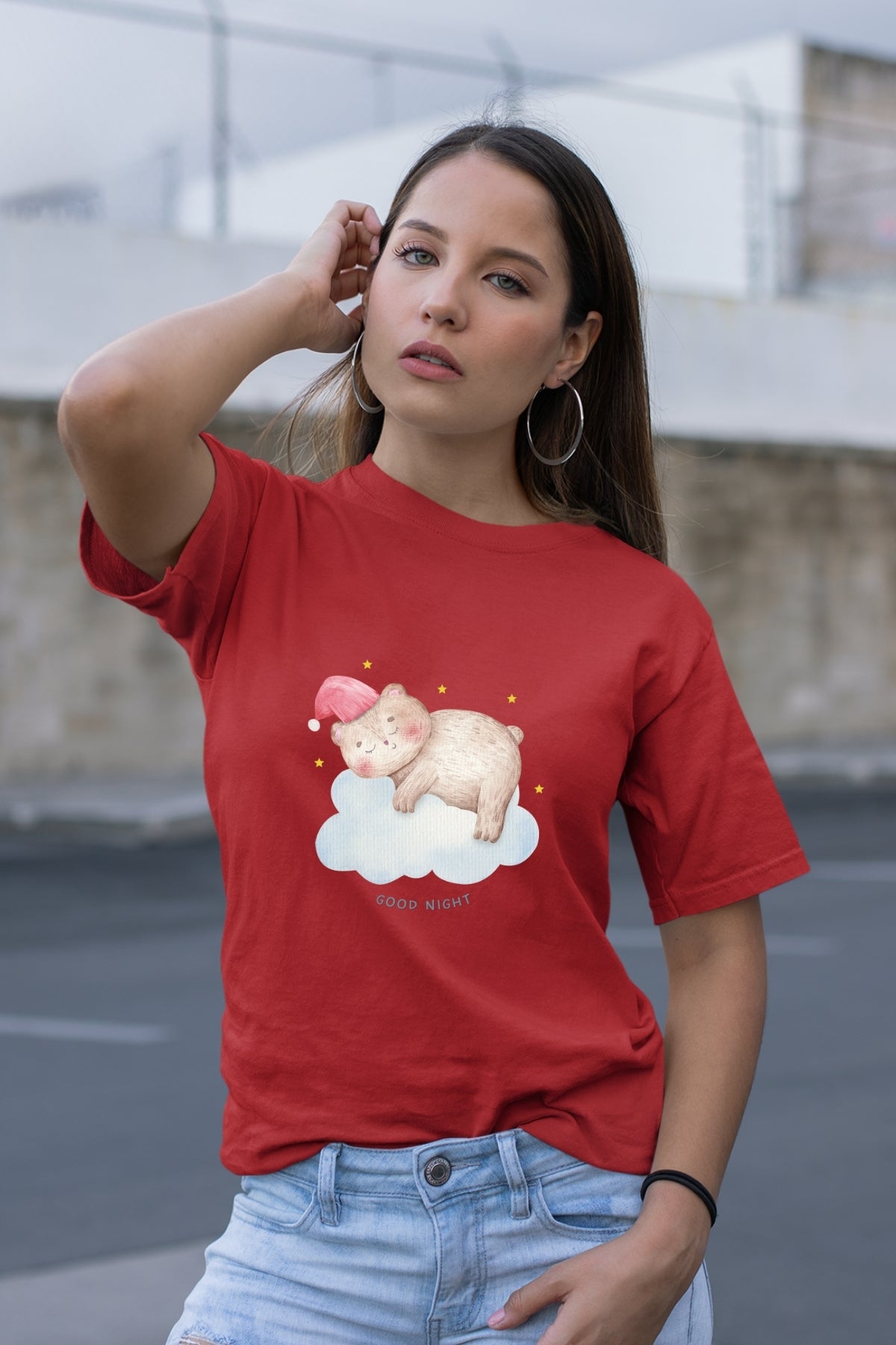 Good Night Panda Unisex T-Shirt
