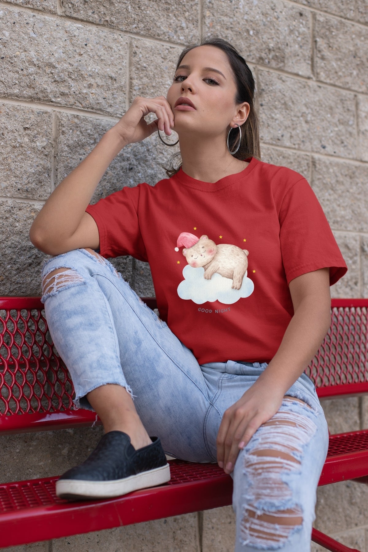 Good Night Panda Unisex T-Shirt