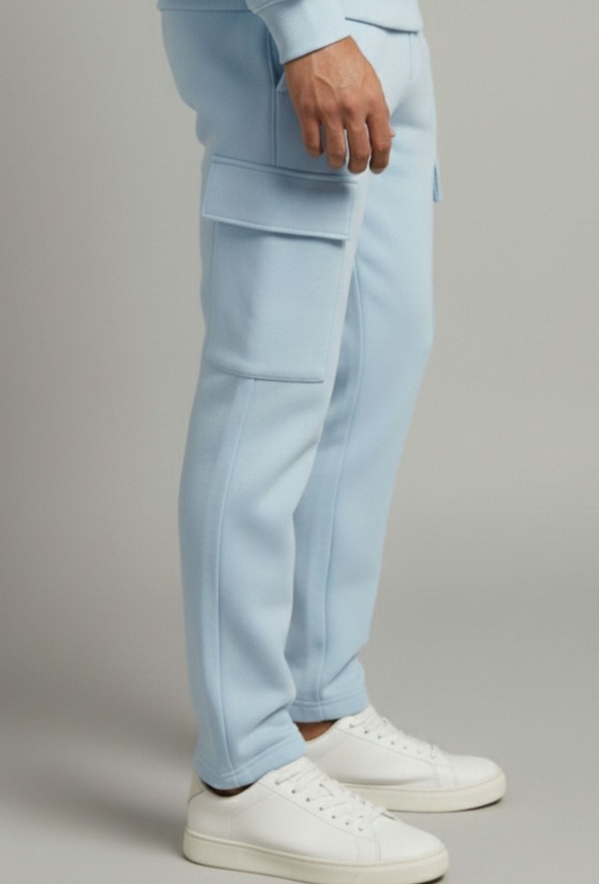 Fafo Flexwear Classic Straight Fit Joggers Sky Blue