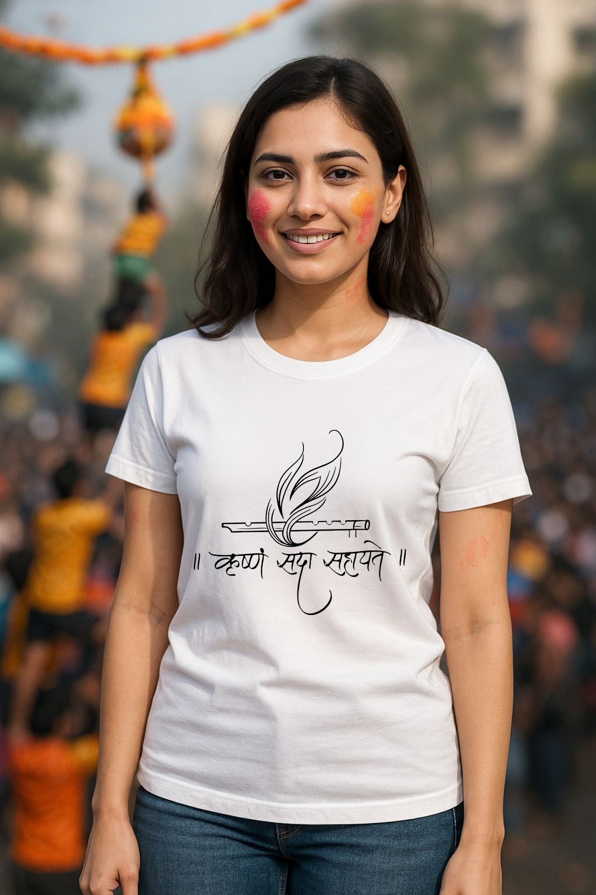 Krishna Sada God Unisex T-Shirt