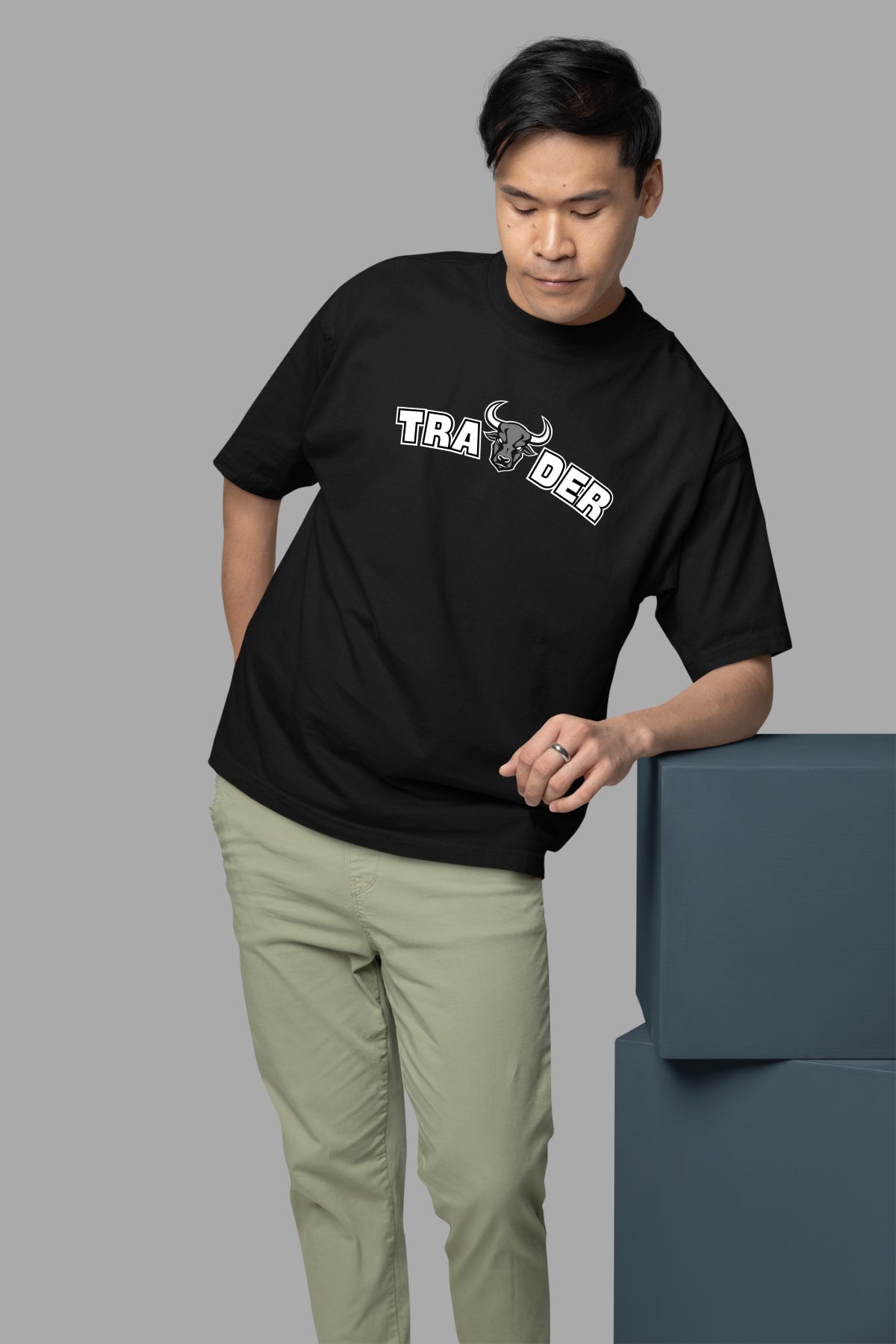 Trading Bull Printed Oversize T-Shirt