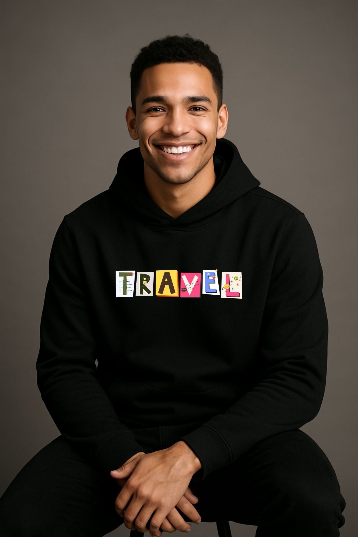 Colour Travel Men Women Hoodies