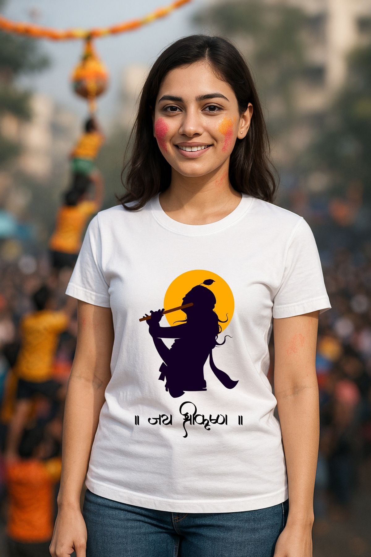 Jai shri krishna God Unisex T-Shirt