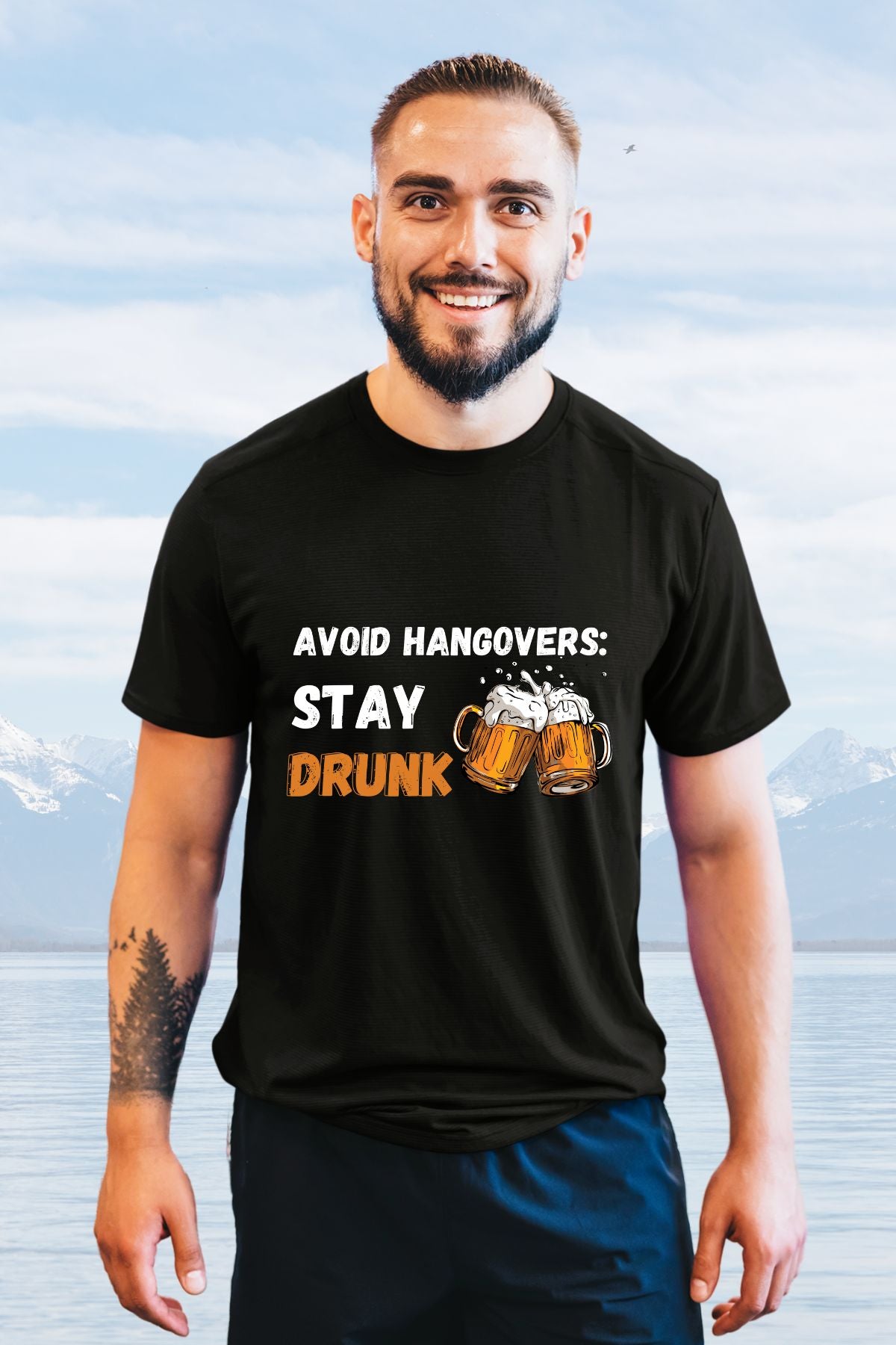 Stay Drunk Unisex T-Shirt