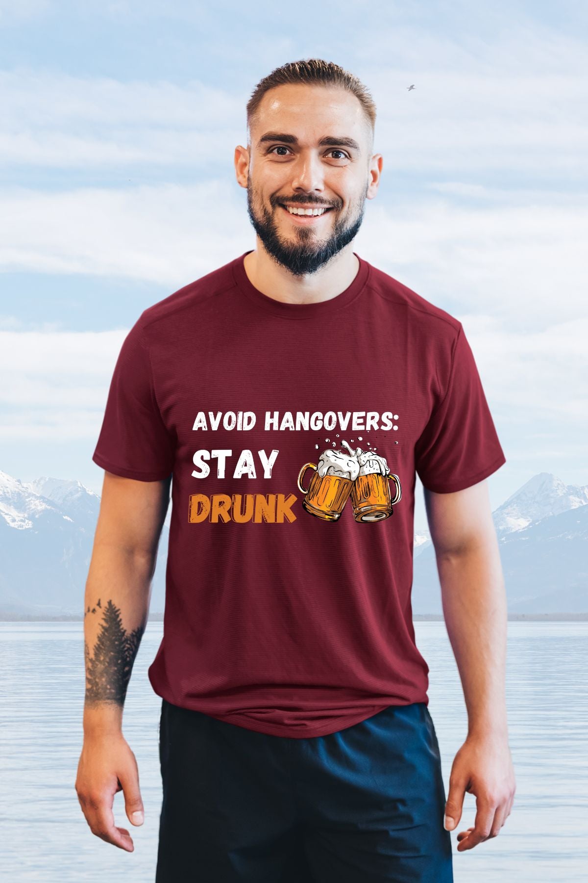 Stay Drunk Unisex T-Shirt