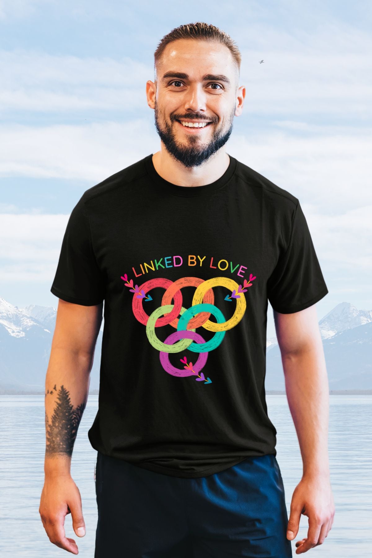 Linked by Love Unisex T-Shirt