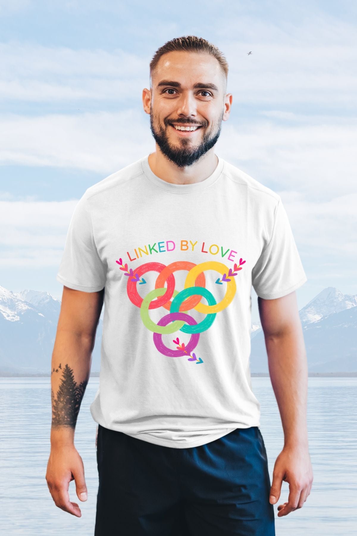 Linked by Love Unisex T-Shirt