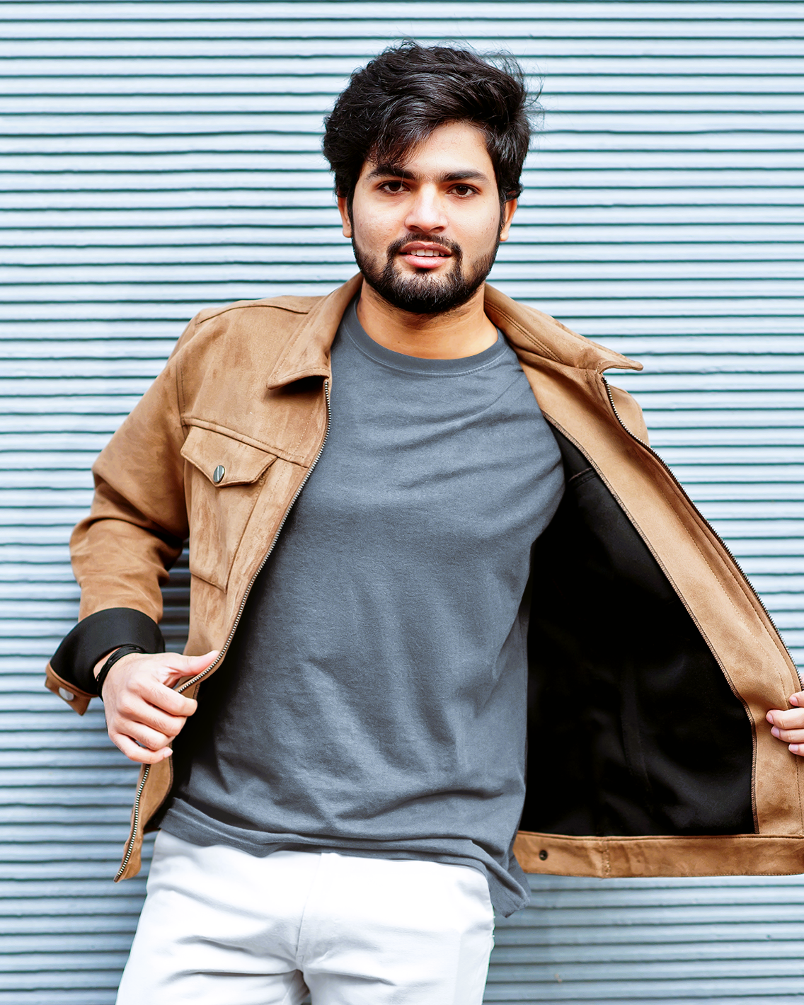 Grey Premium Plain T-Shirt