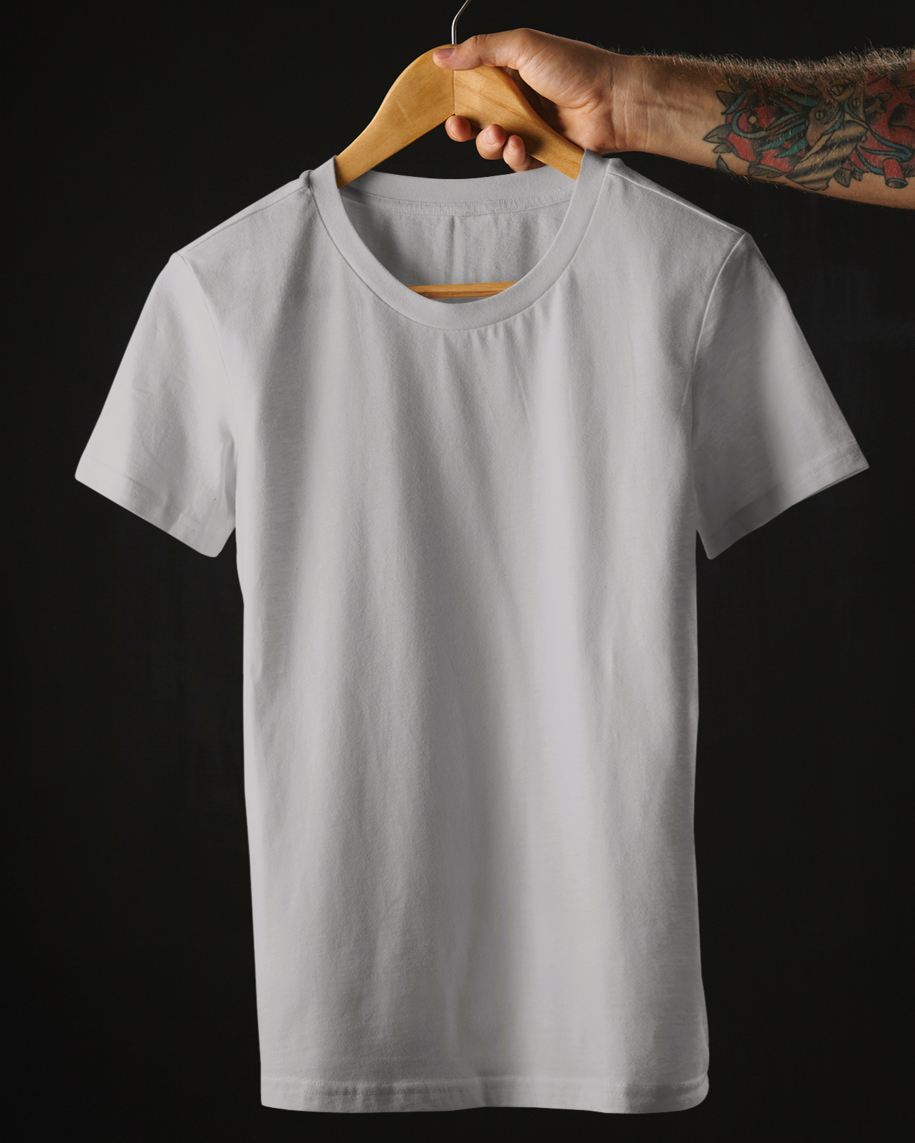 Grey Premium Plain T-Shirt