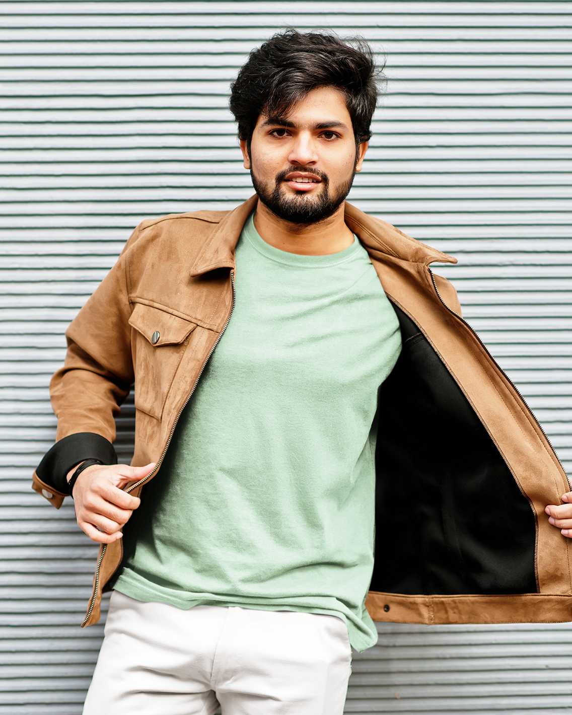 Mint Green Premium Plain T-Shirt