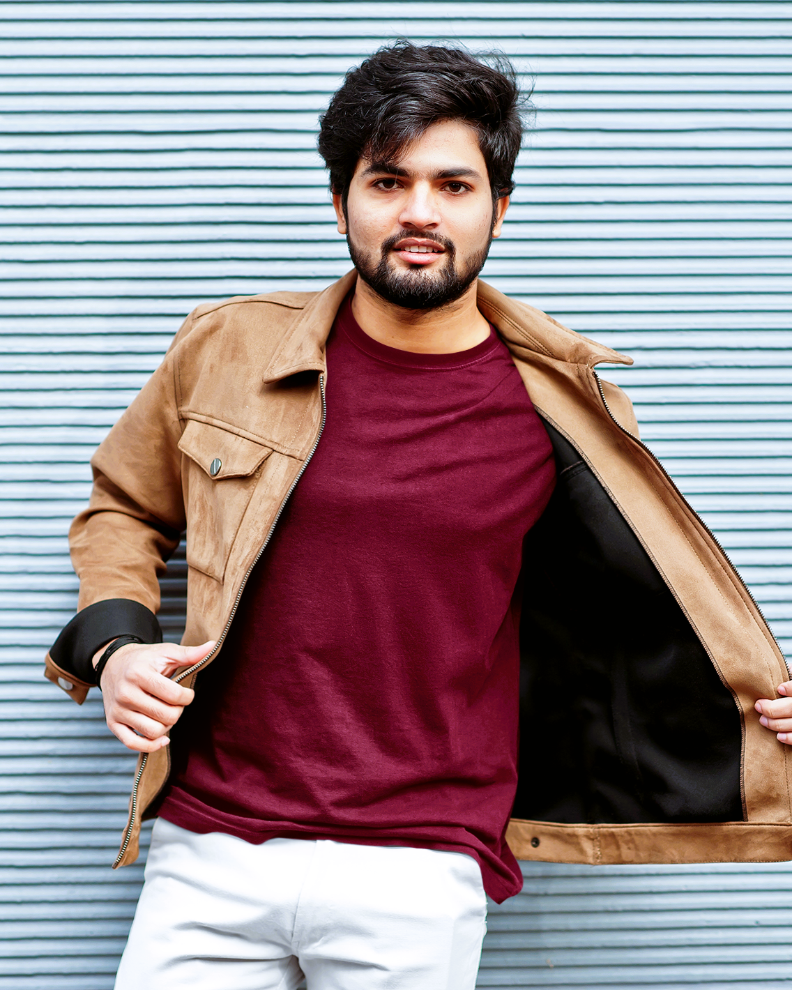 Maroon Premium Plain T-Shirt