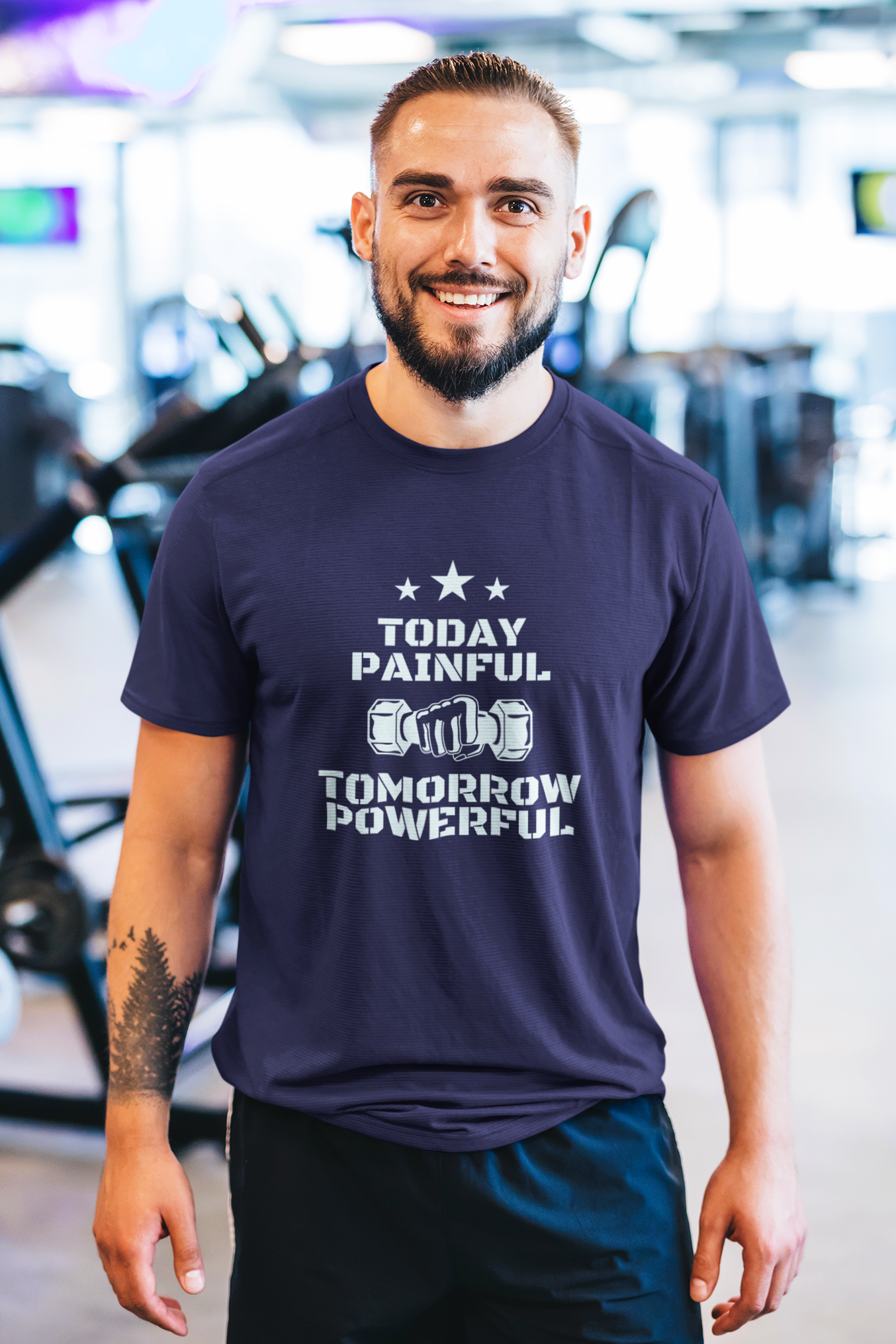 Pain Today Power Tomorrow Unisex Printed  T-Shirt