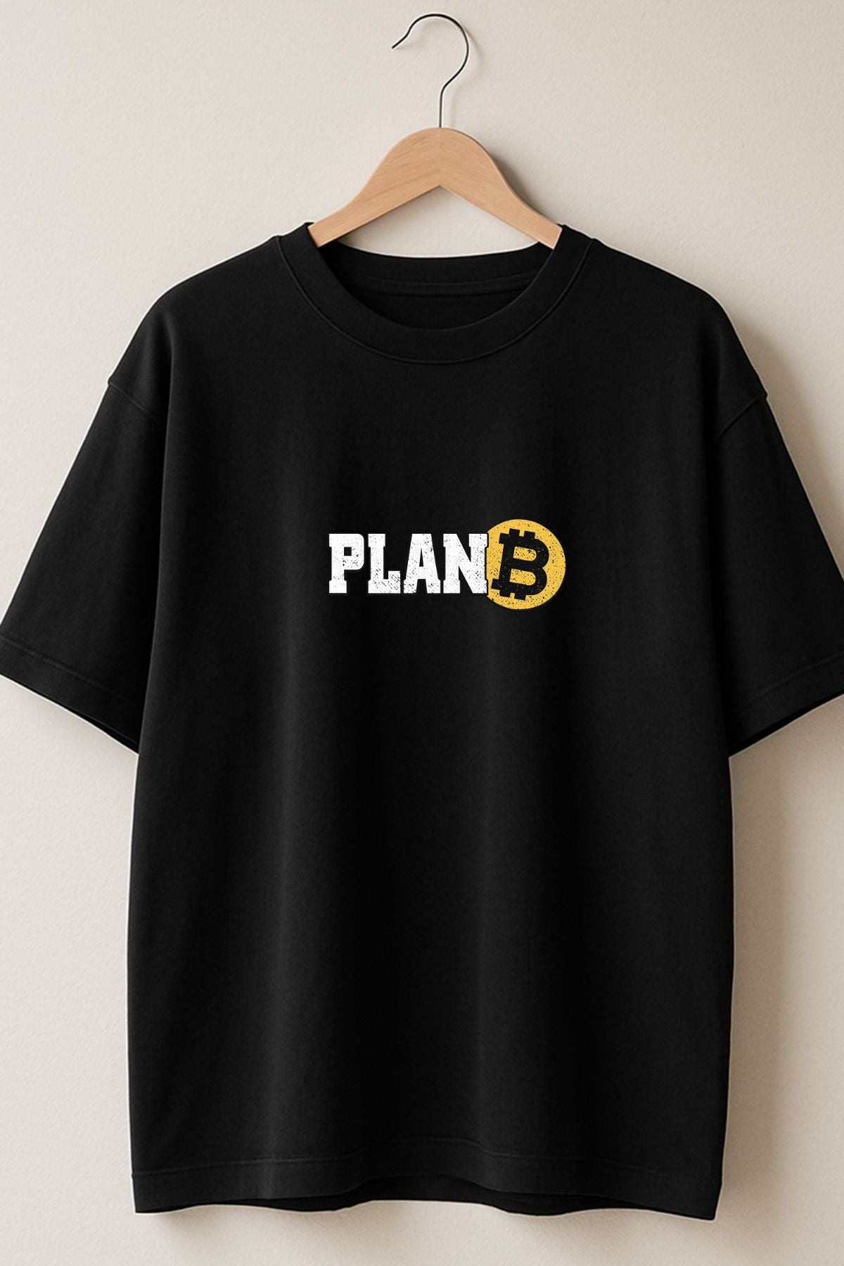 Plan B Crypto Oversize Printed Trading T-Shirt