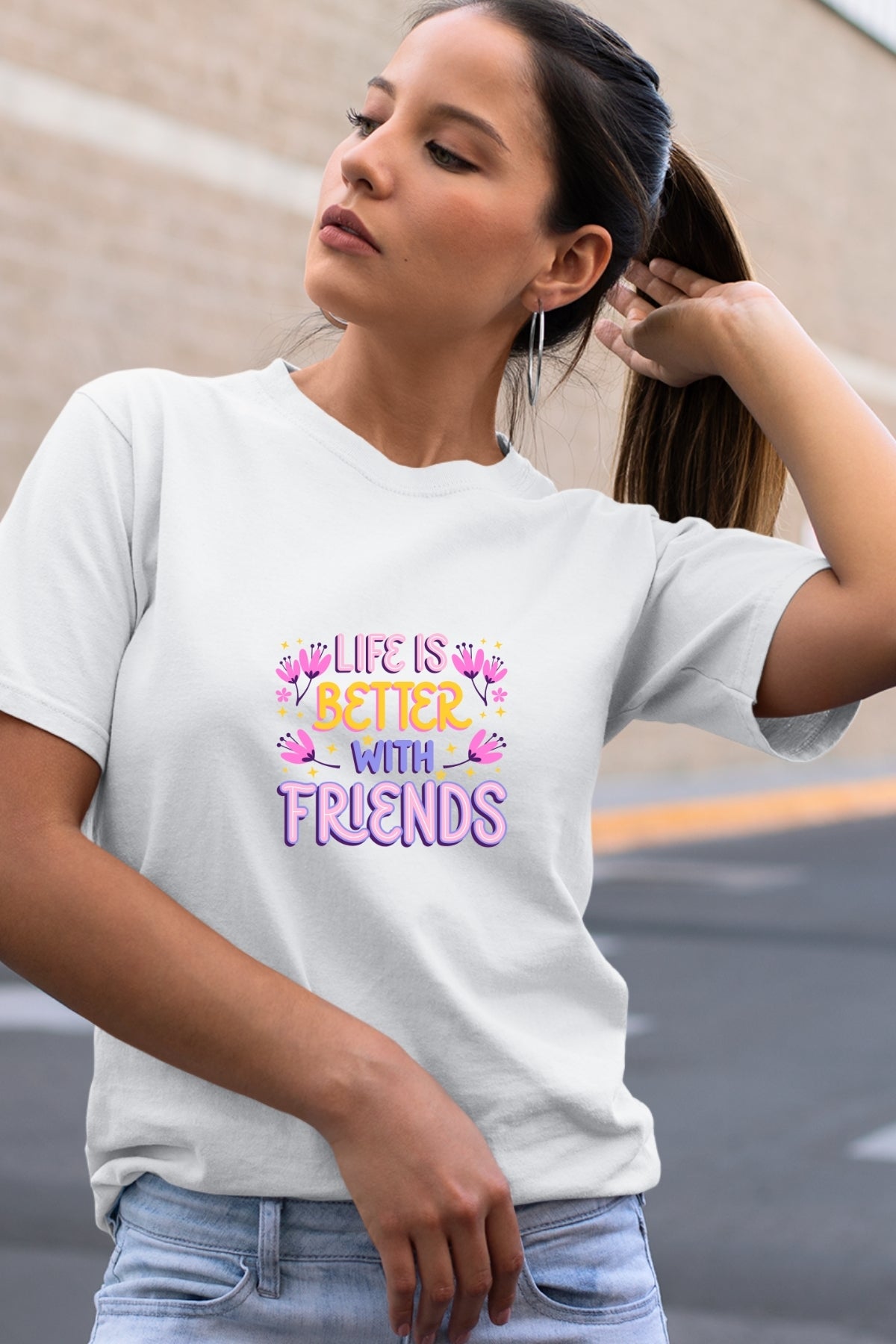 Life is better with Friend Unisex T-Shirt