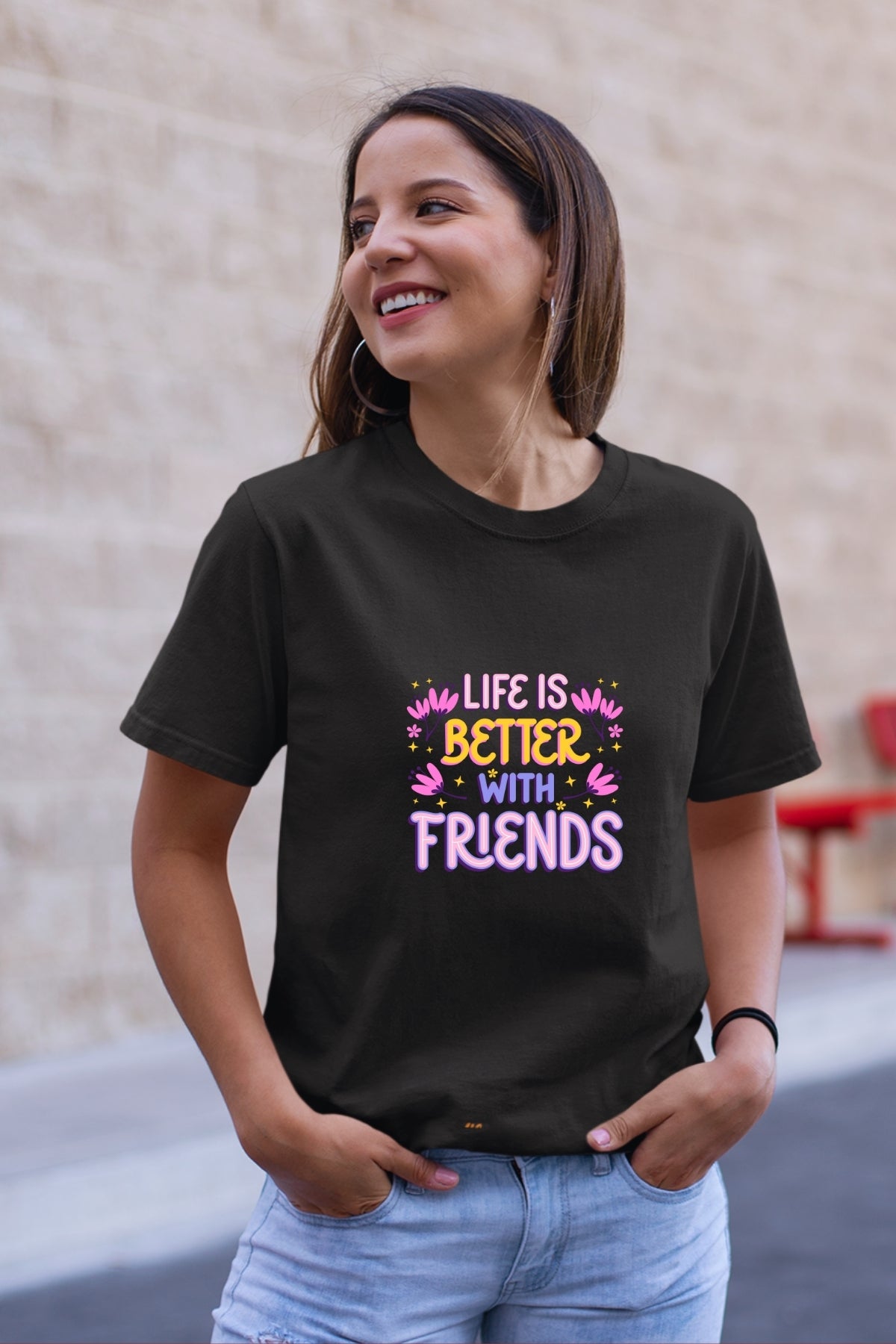 Life is better with Friend Unisex T-Shirt