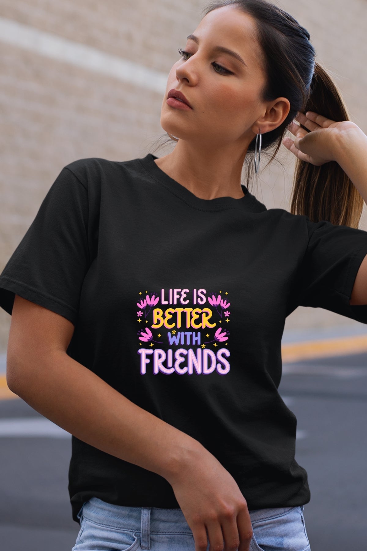 Life is better with Friend Unisex T-Shirt