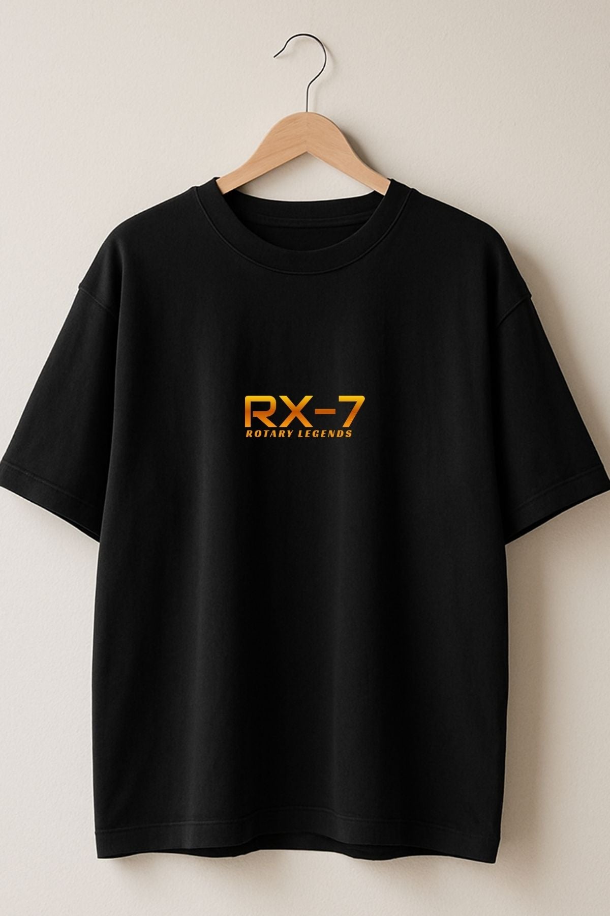 Mazda RX-7 Car back  front Printed Oversize T-Shirt