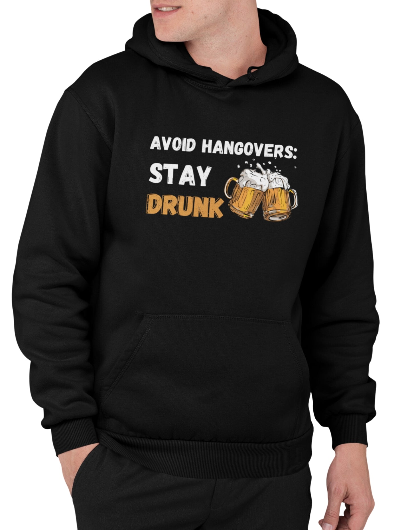 Stay Drunk Party Hoodies